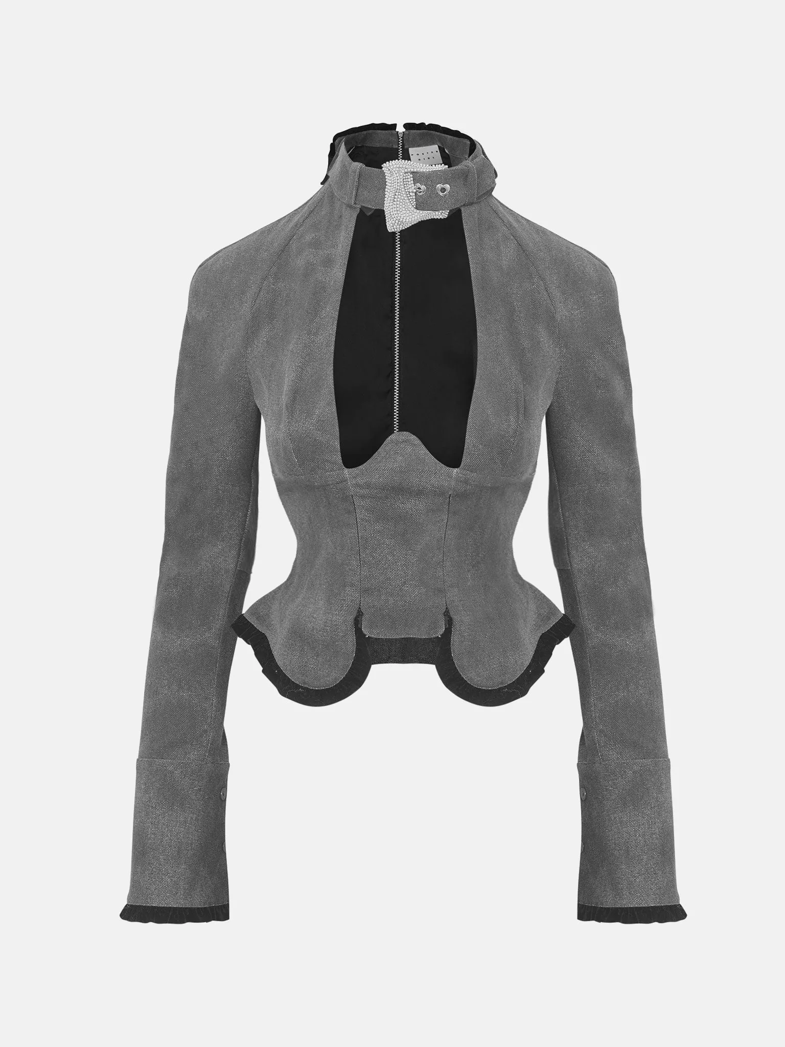 Bermuda Top Black Canvas sold by Poster Girl