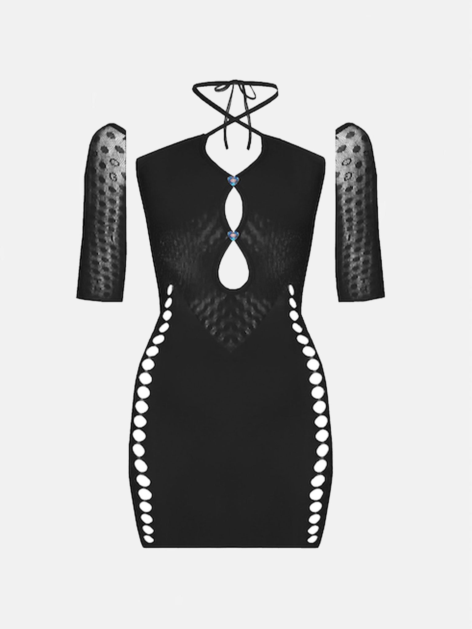 Janna Dress Blackjack sold by Poster Girl