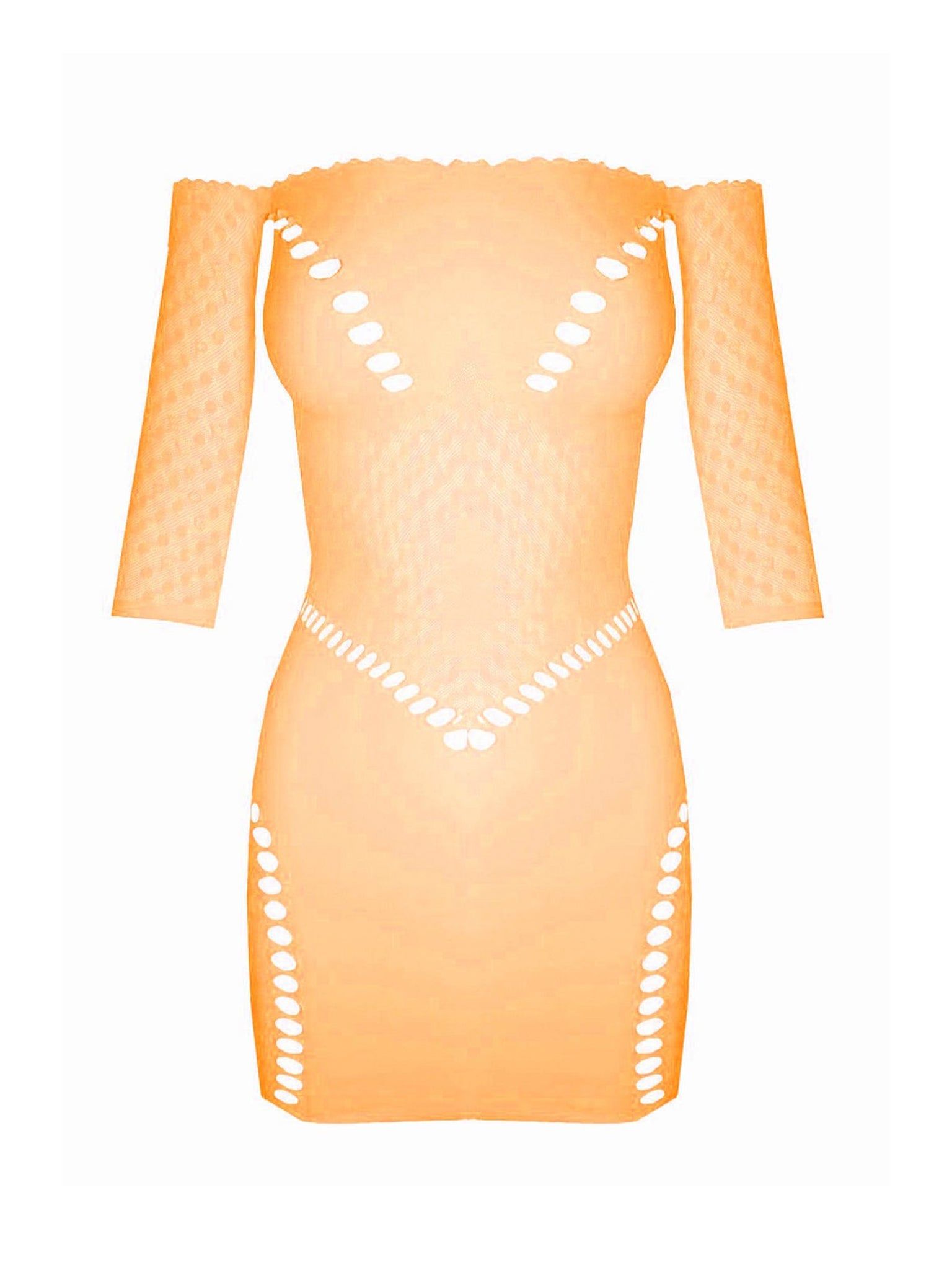 Lexi Dress Papaya sold by Poster Girl