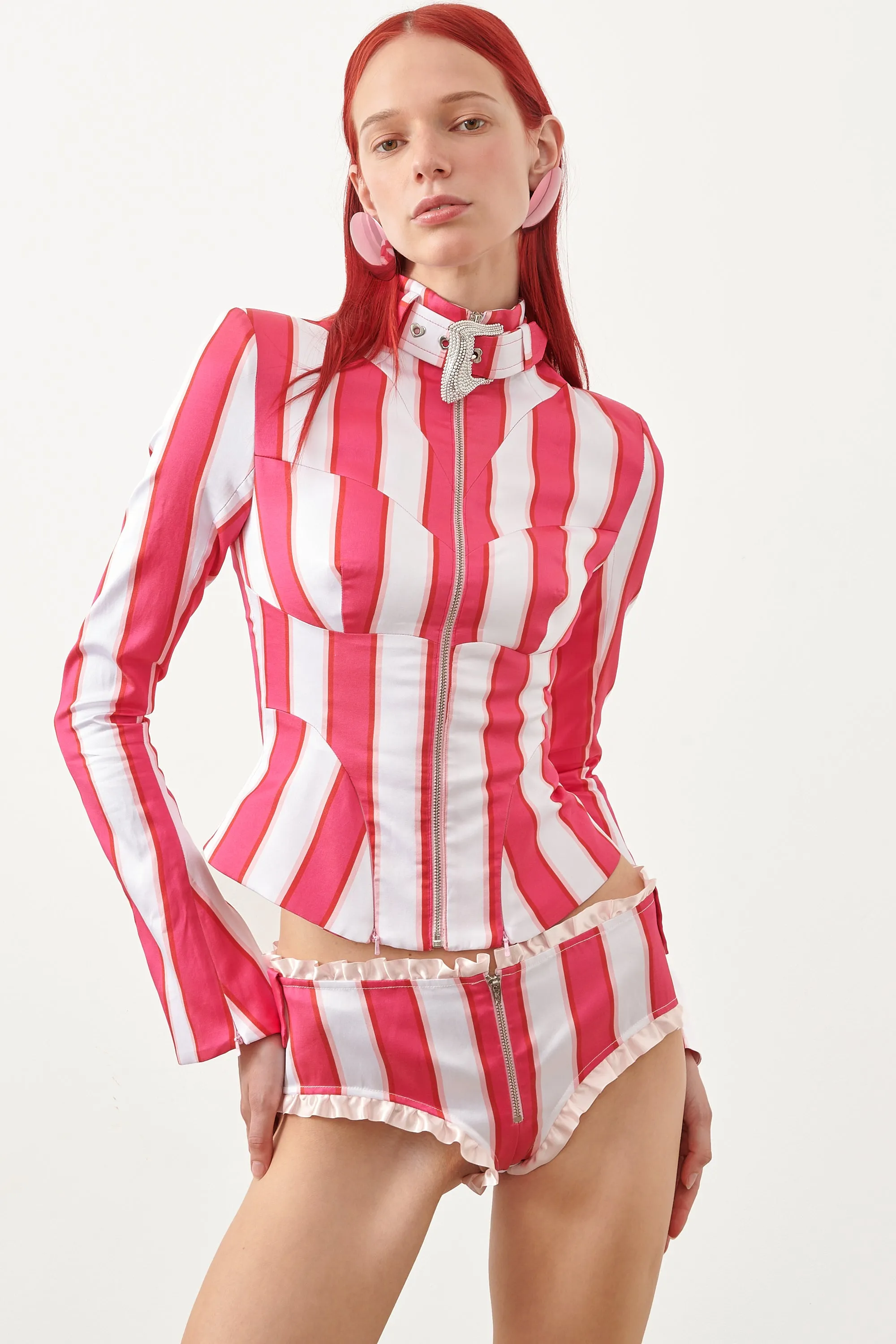 Heartie Jacket Candy Stripe sold by Poster Girl product image thumbnail 3