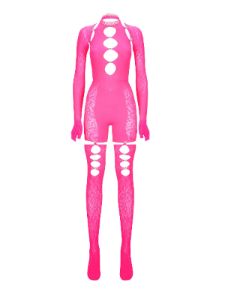 Isamaya Jumpsuit Shocking Pink sold by Poster Girl
