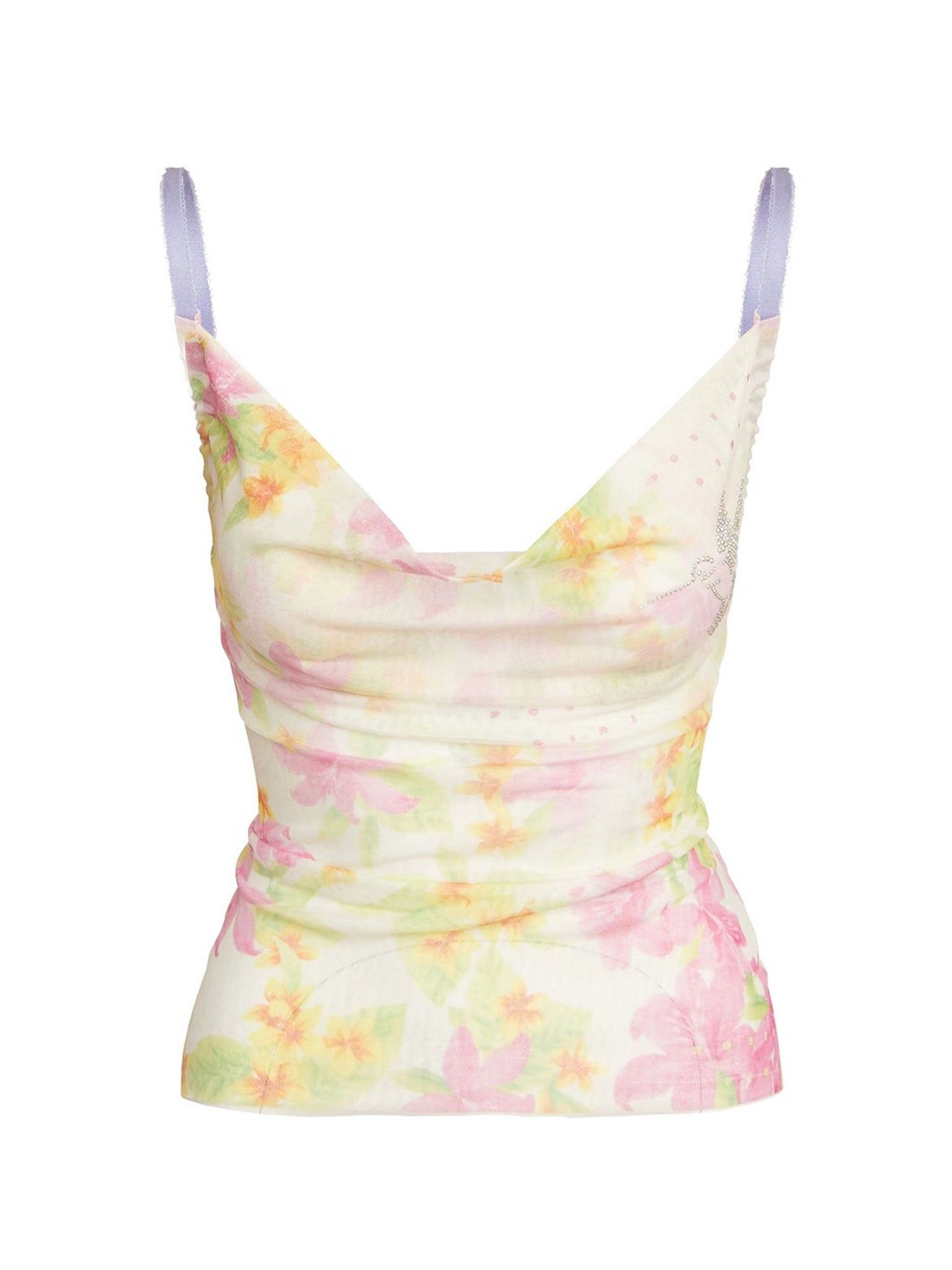 Emeline Cami Top Hibiscus Floral sold by Poster Girl
