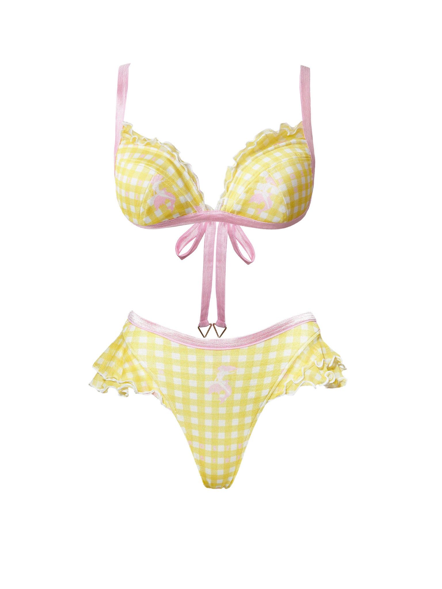 Richards Bikini Bottoms Sunshine Gingham sold by Poster Girl product image thumbnail 5