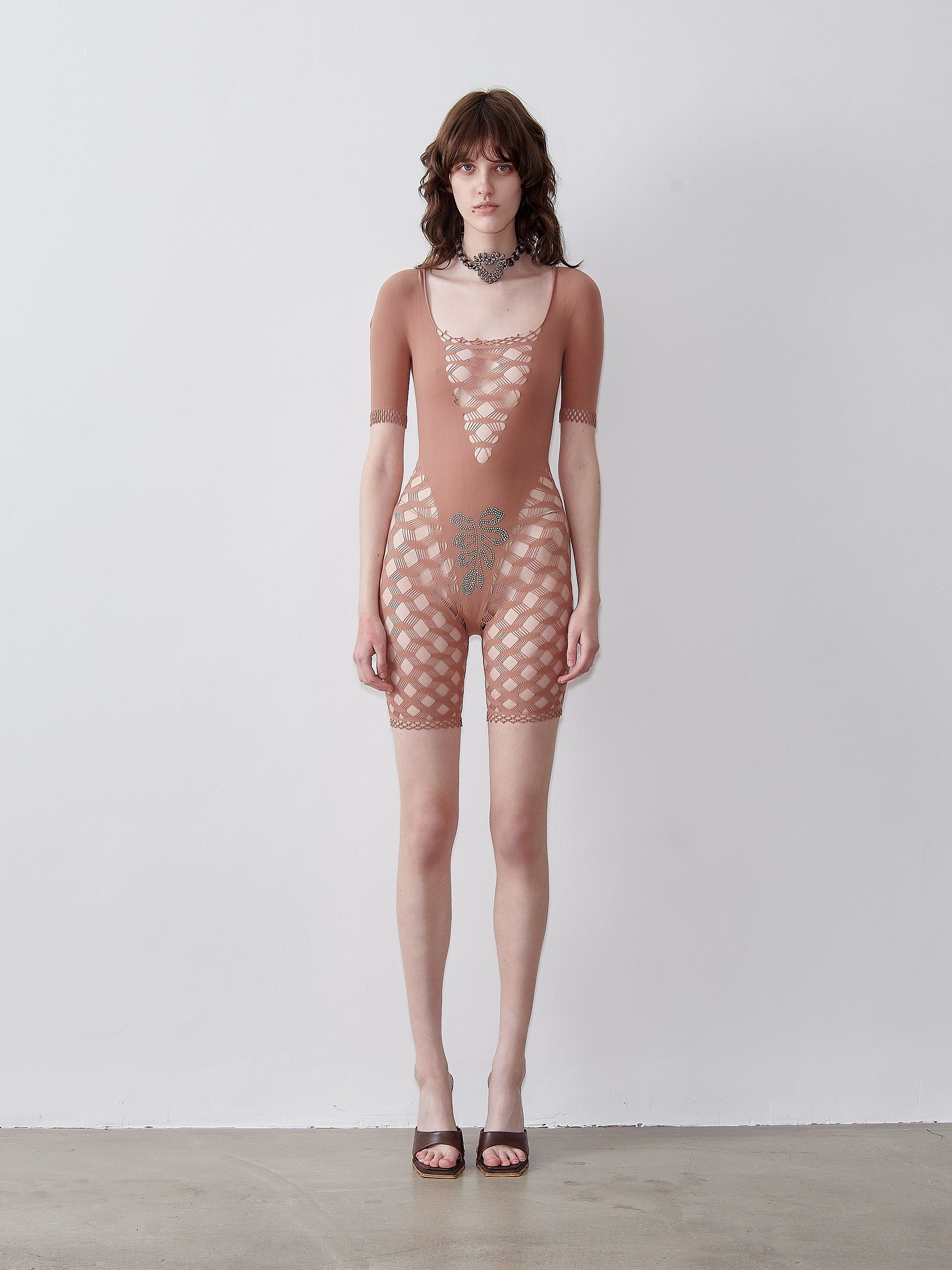 Shelly Playsuit Latte sold by Poster Girl product image thumbnail 2