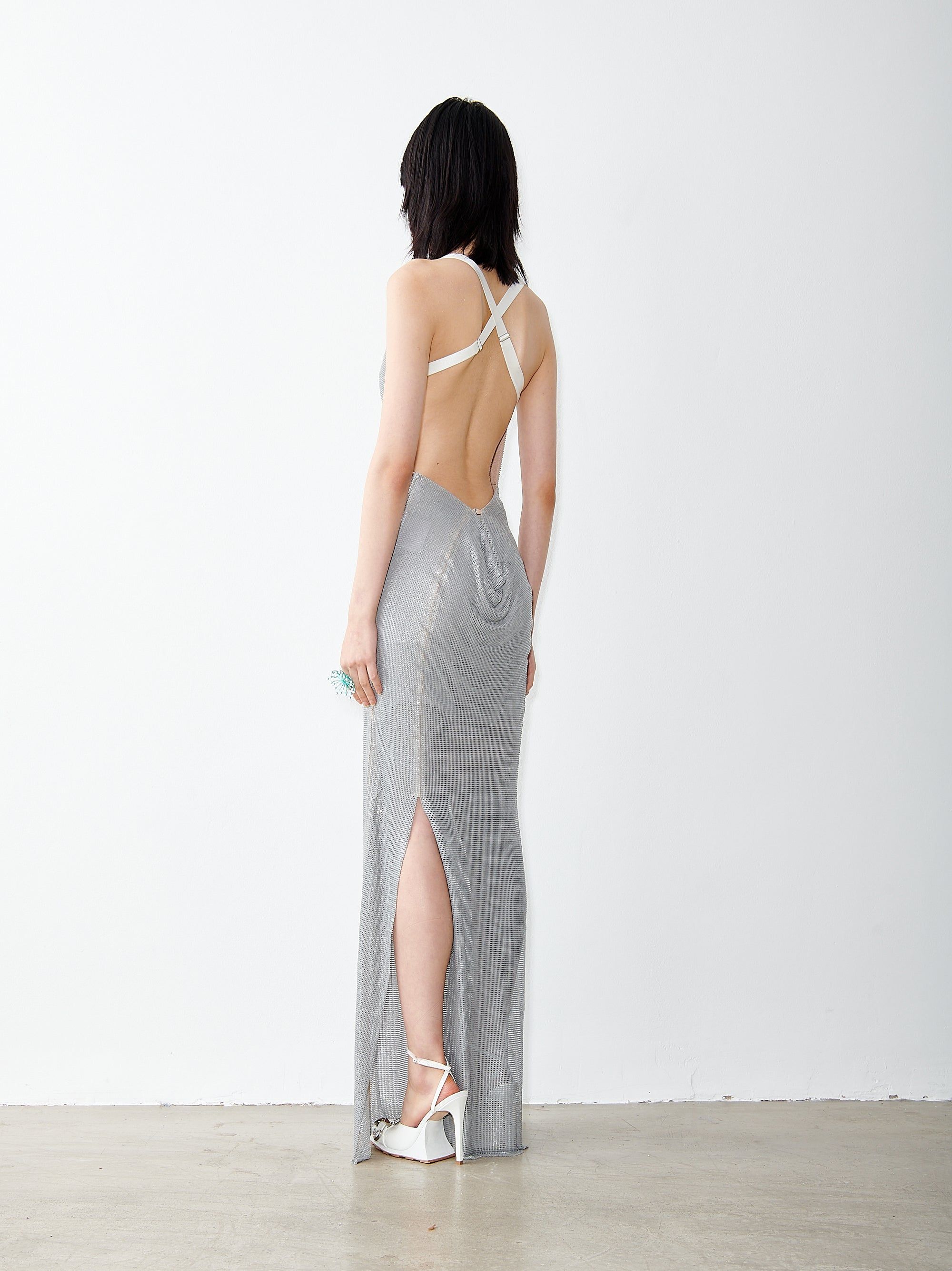 Naomi Maxi Dress Meteorite sold by Poster Girl product image thumbnail 4