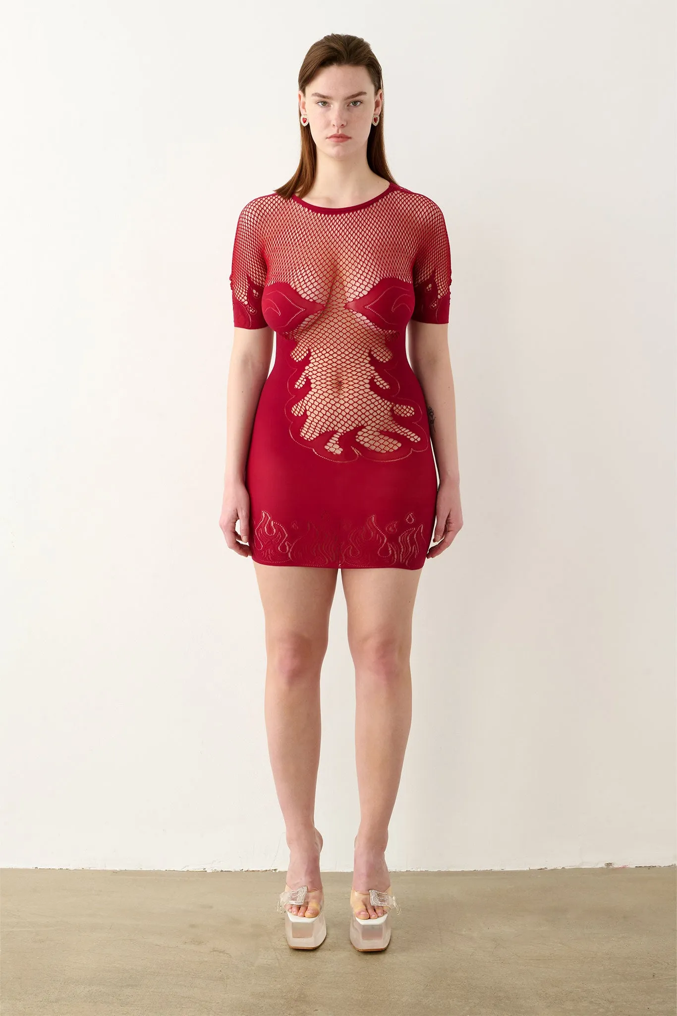 Pin Up Dress Red sold by Poster Girl product image thumbnail 2