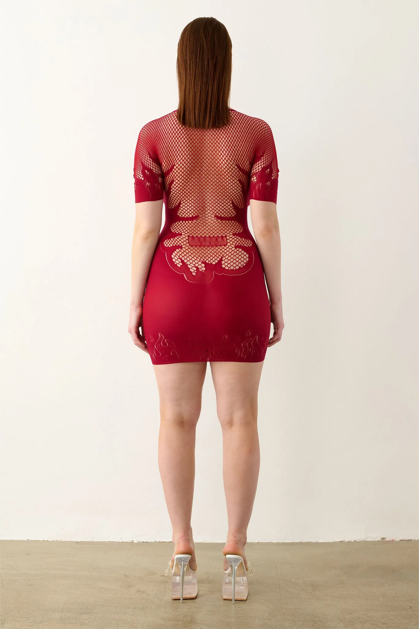 Pin Up Dress Red sold by Poster Girl product image thumbnail 4