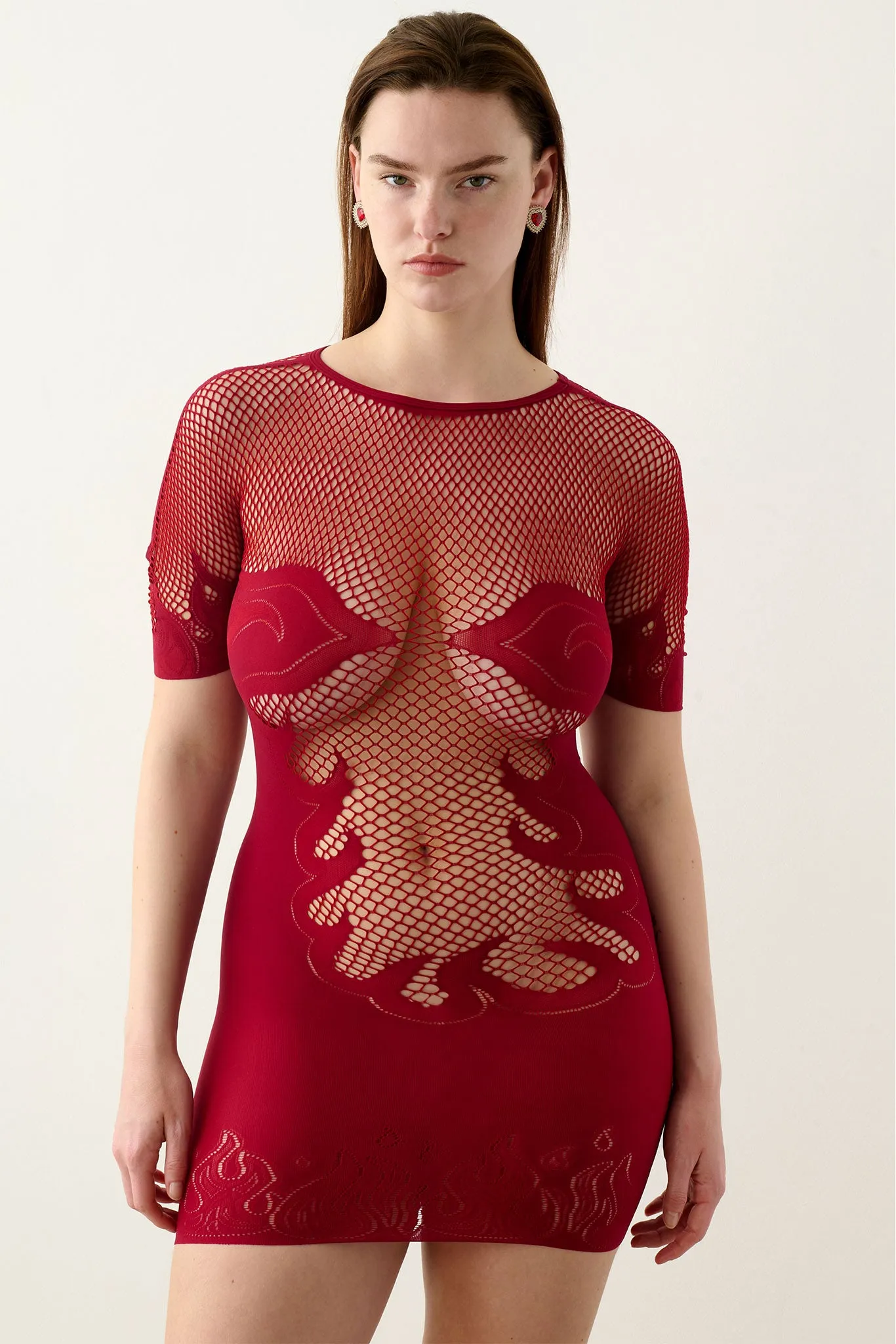 Pin Up Dress Red sold by Poster Girl product image thumbnail 3