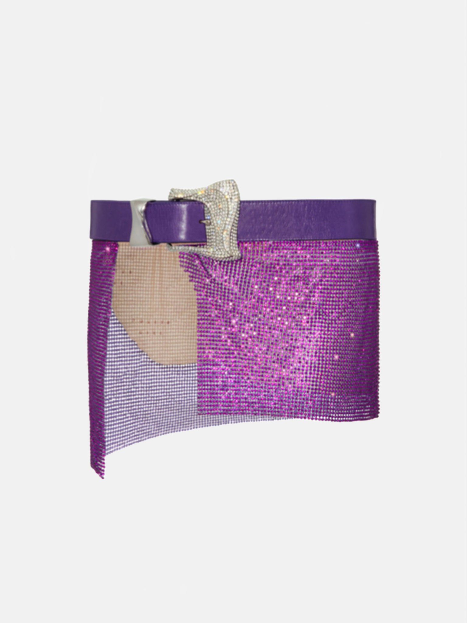 Layken Micro Skirt Amethyst sold by Poster Girl