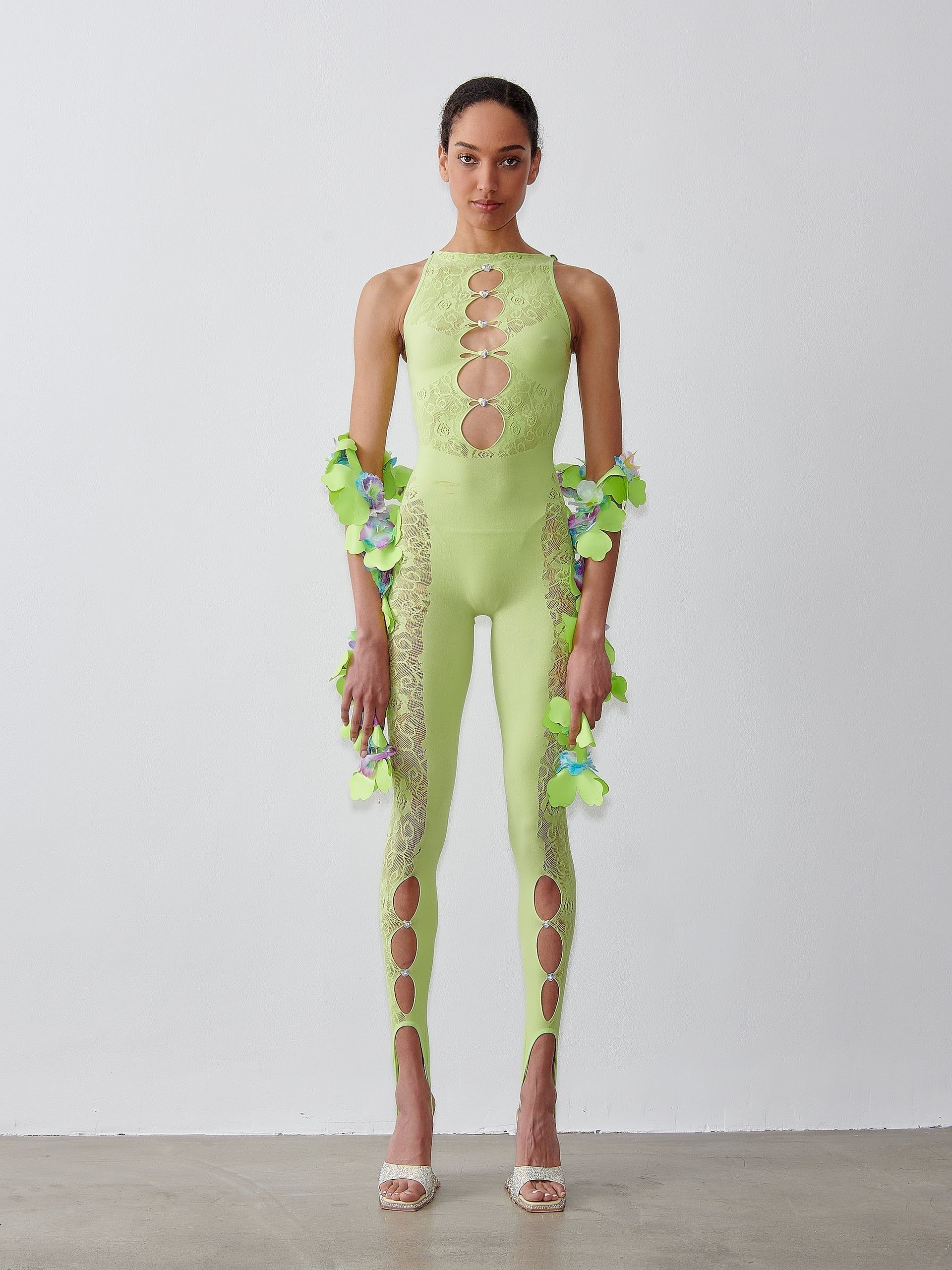 Floral Janice Jumpsuit Pickle sold by Poster Girl product image thumbnail 2