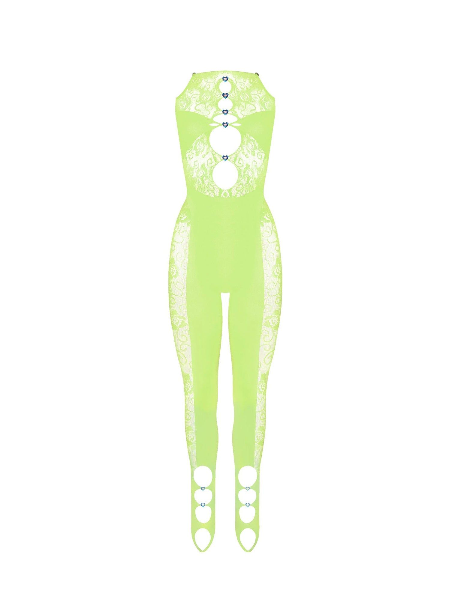 Floral Janice Jumpsuit Pickle sold by Poster Girl