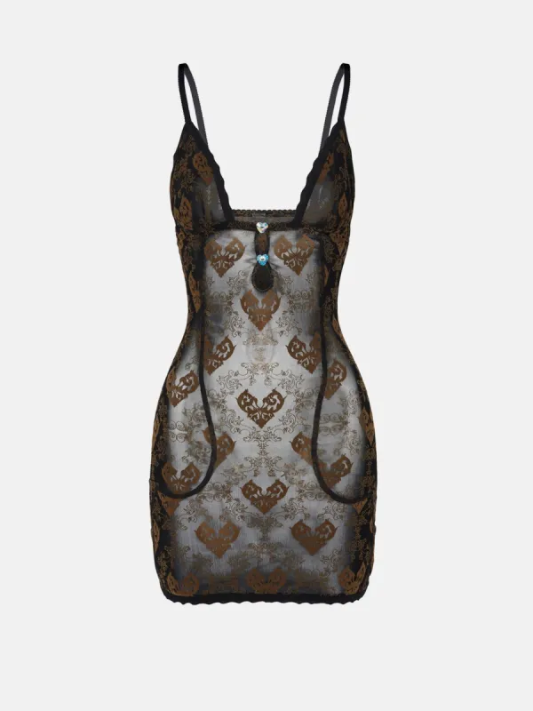 Scarlett Dress Black sold by Poster Girl