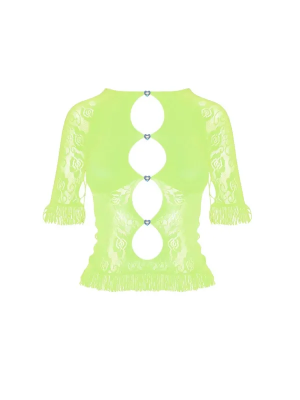 Floral Miranda Top Pickle sold by Poster Girl