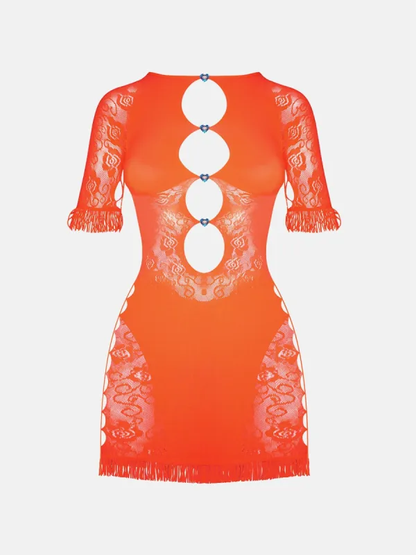 Miranda Dress Cherry Soda sold by Poster Girl