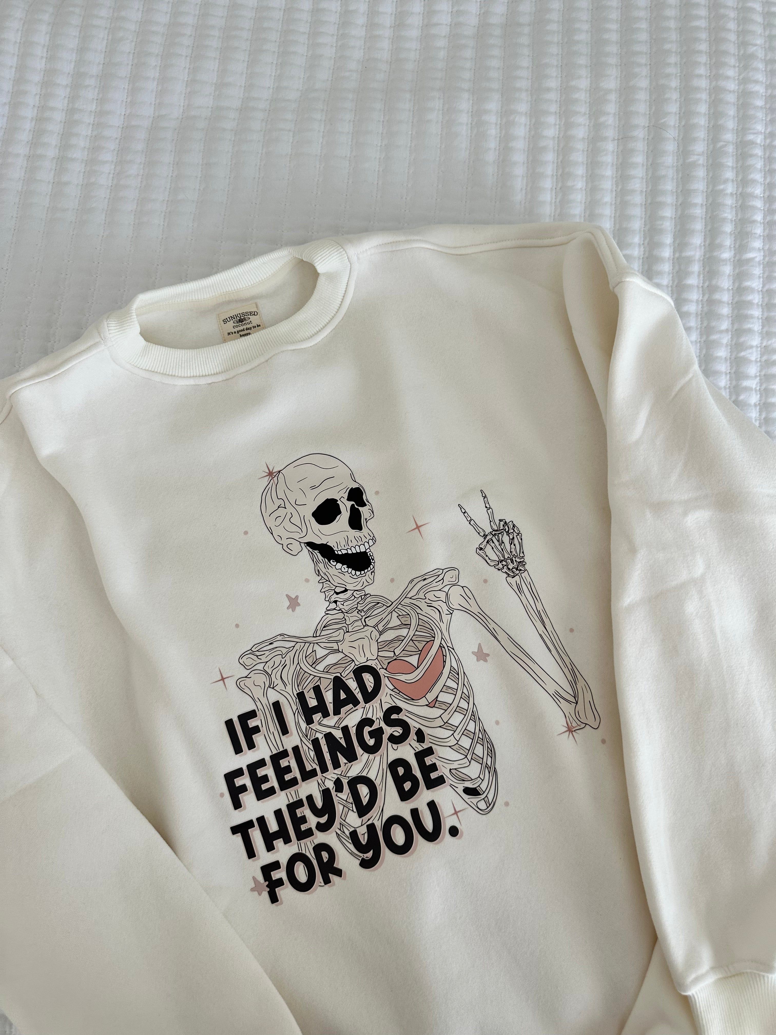 SKELETON SWEATSHIRT sold by Sunkissed Coconut product image thumbnail 2