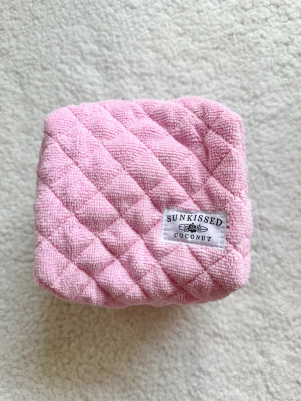 Poppi Mini Quilted Handmade Travel Bag sold by Sunkissed Coconut