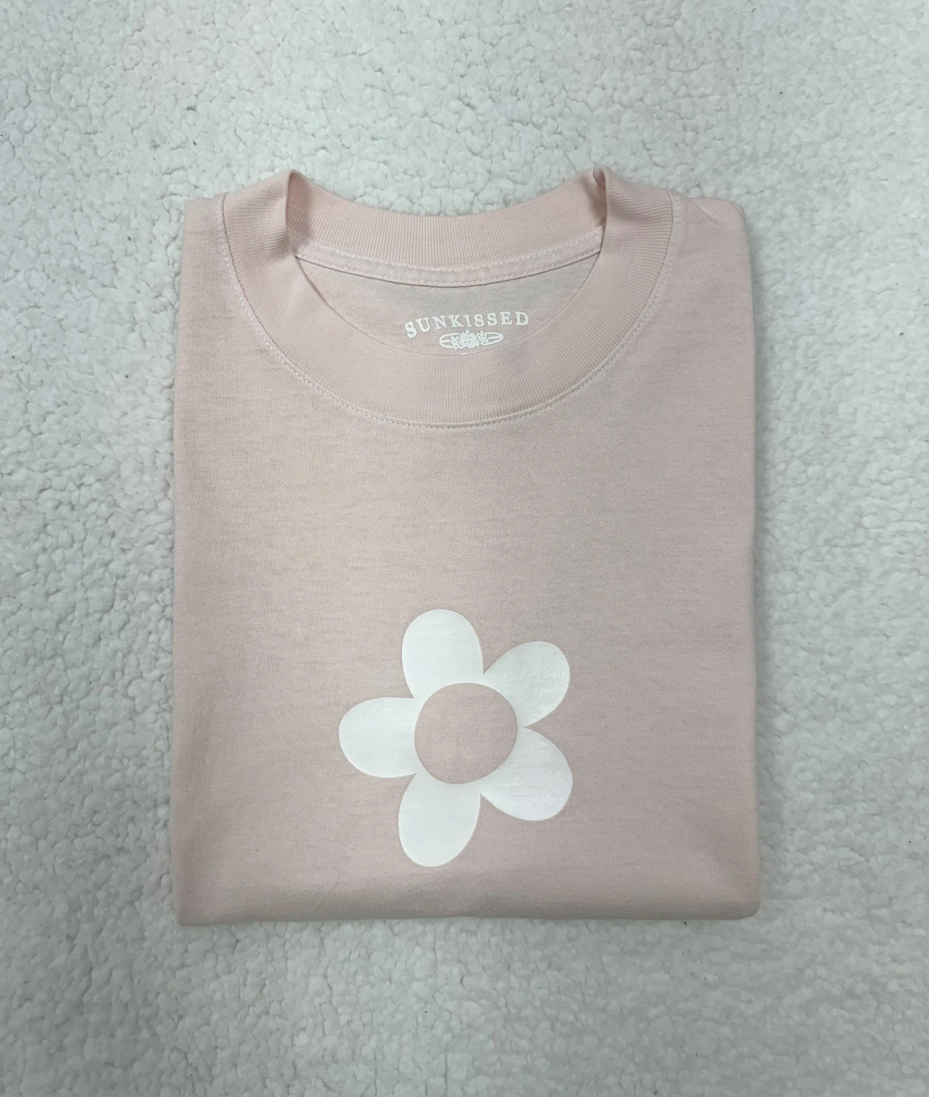 Checkered Flower Tee sold by Sunkissed Coconut product image thumbnail 2