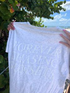 Forever Chasing Sunsets Tee sold by Sunkissed Coconut