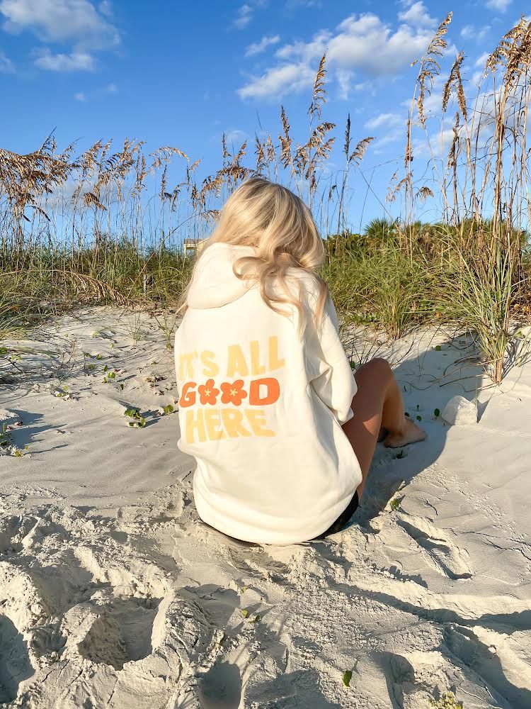 It's All Good Here Hoodie sold by Sunkissed Coconut product image thumbnail 10