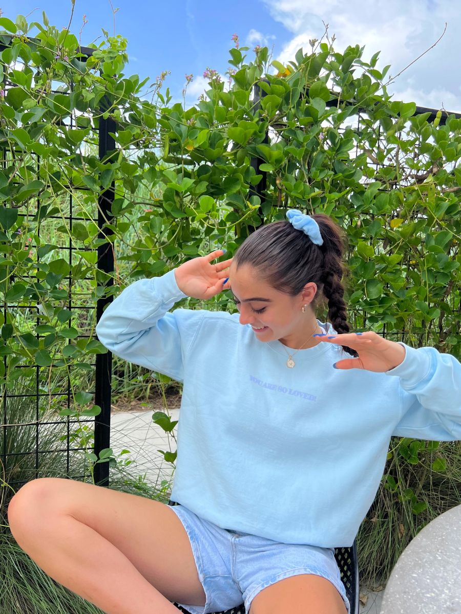 You Are So Loved Sweatshirt sold by Sunkissed Coconut product image thumbnail 10