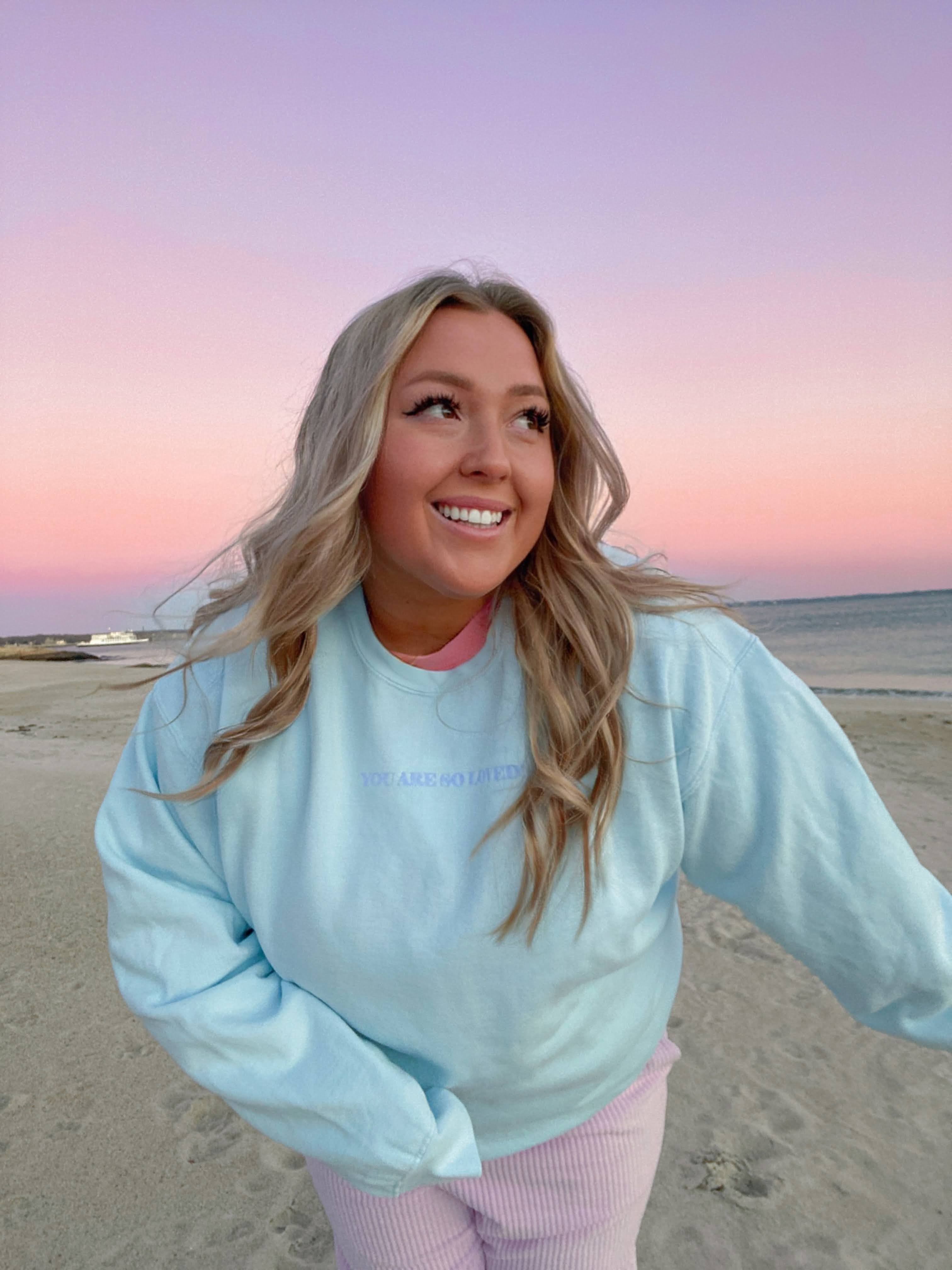 You Are So Loved Sweatshirt sold by Sunkissed Coconut