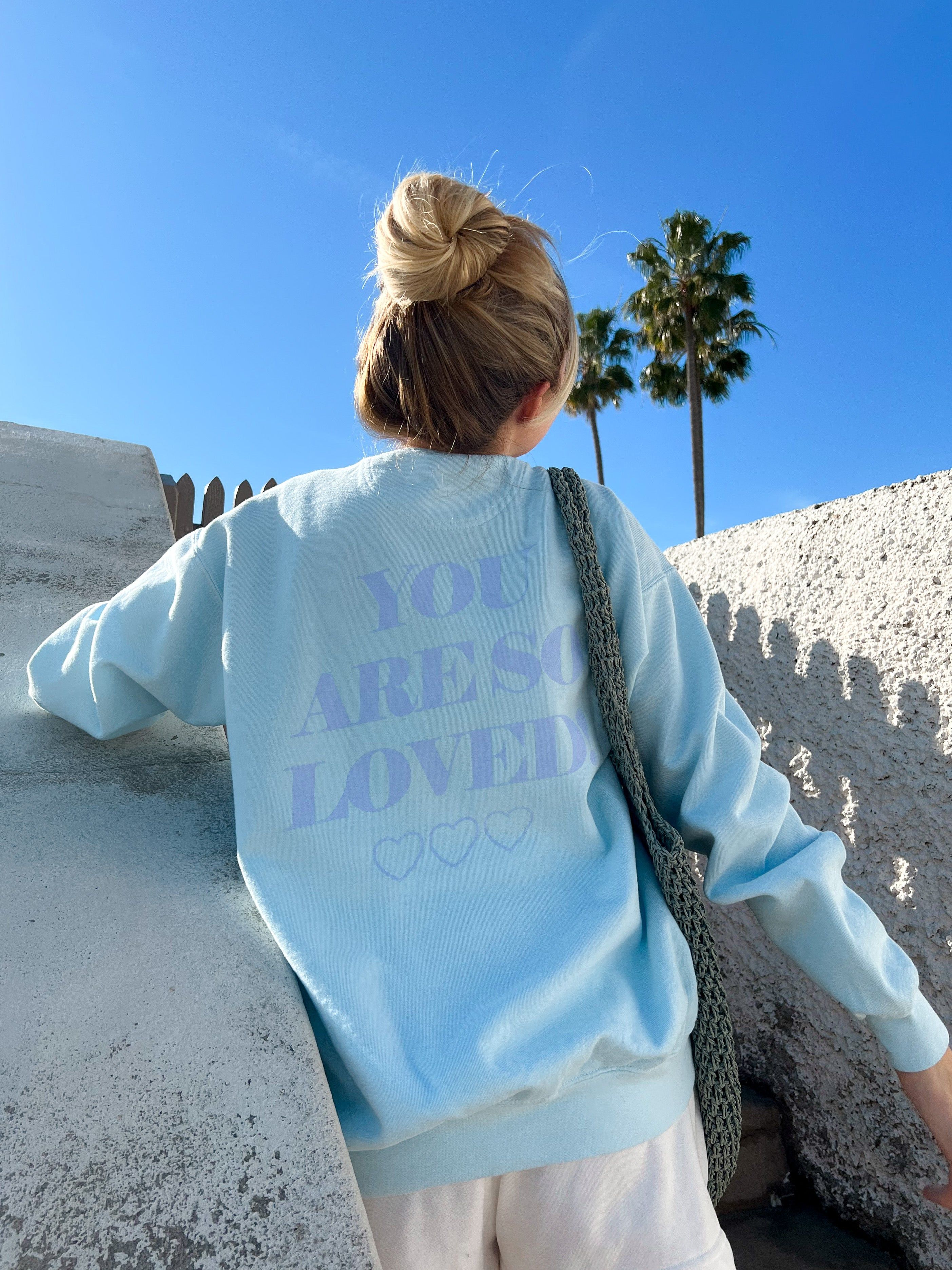You Are So Loved Sweatshirt sold by Sunkissed Coconut product image thumbnail 5