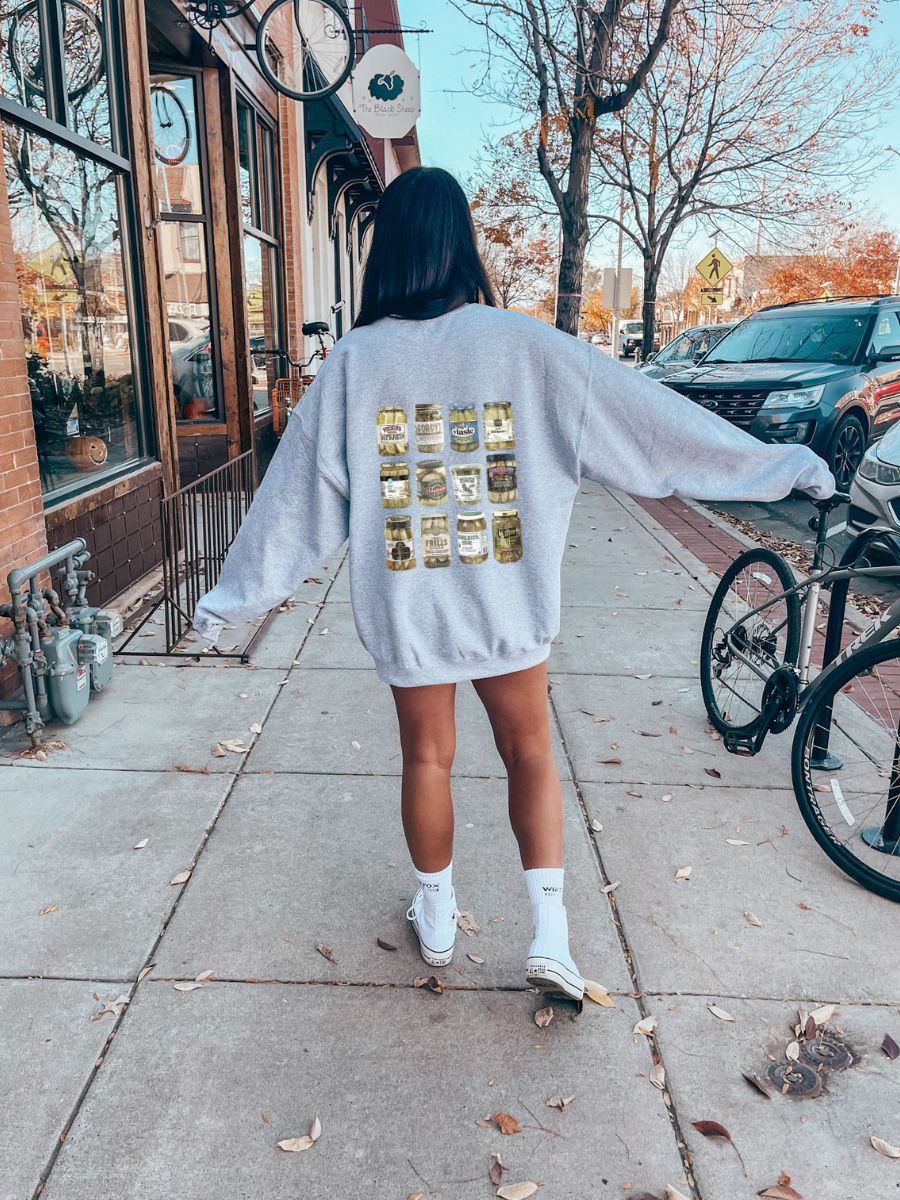 PICKLE JAR SWEATSHIRT sold by Sunkissed Coconut