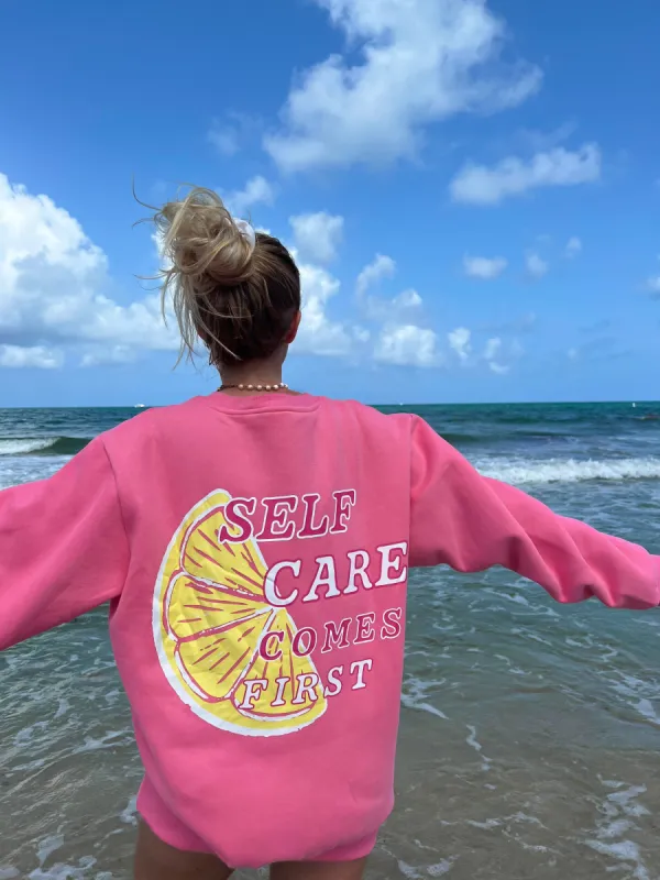 Self Care Sweatshirt sold by Sunkissed Coconut