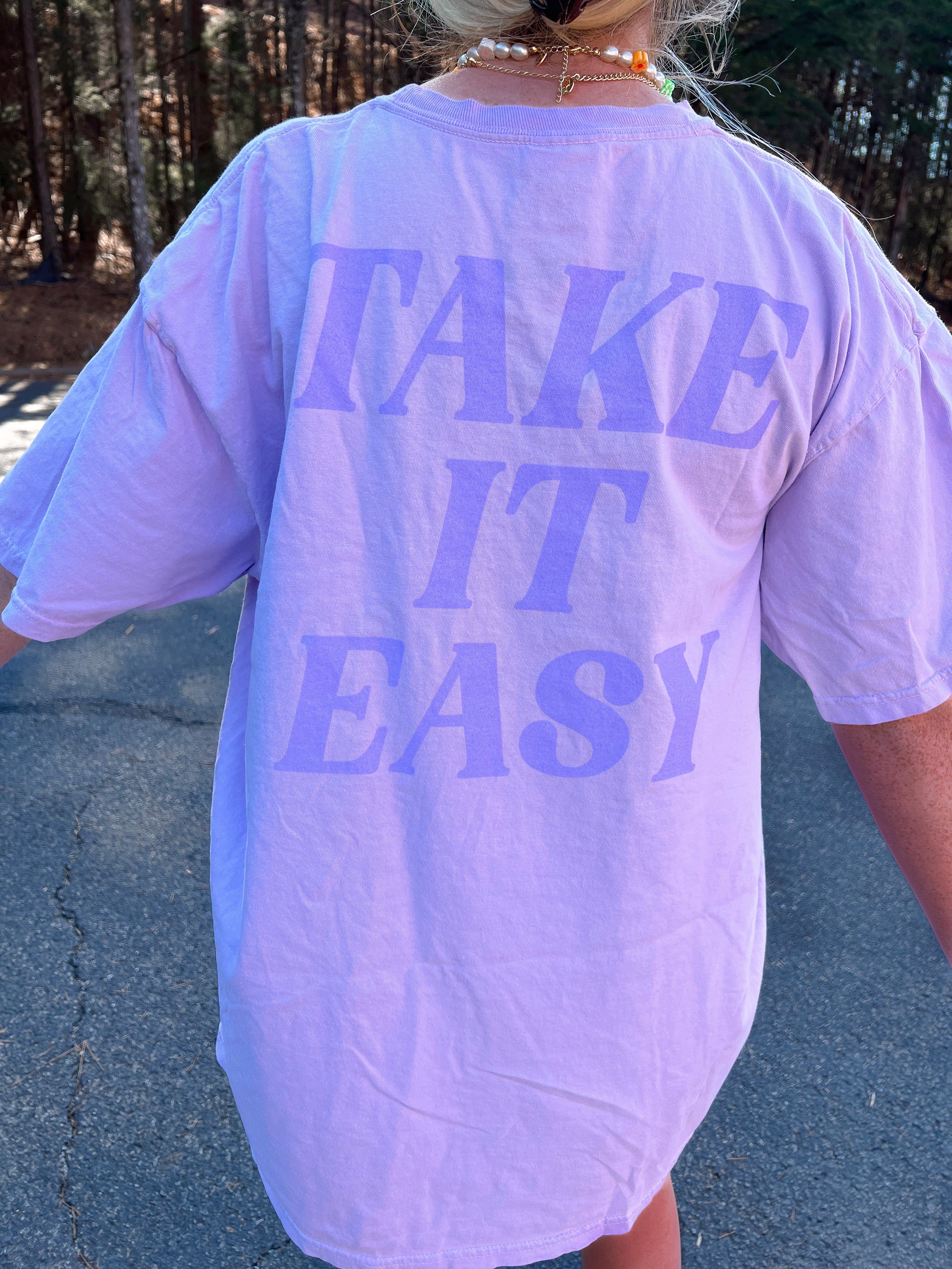 Take It Easy Tee sold by Sunkissed Coconut product image thumbnail 5