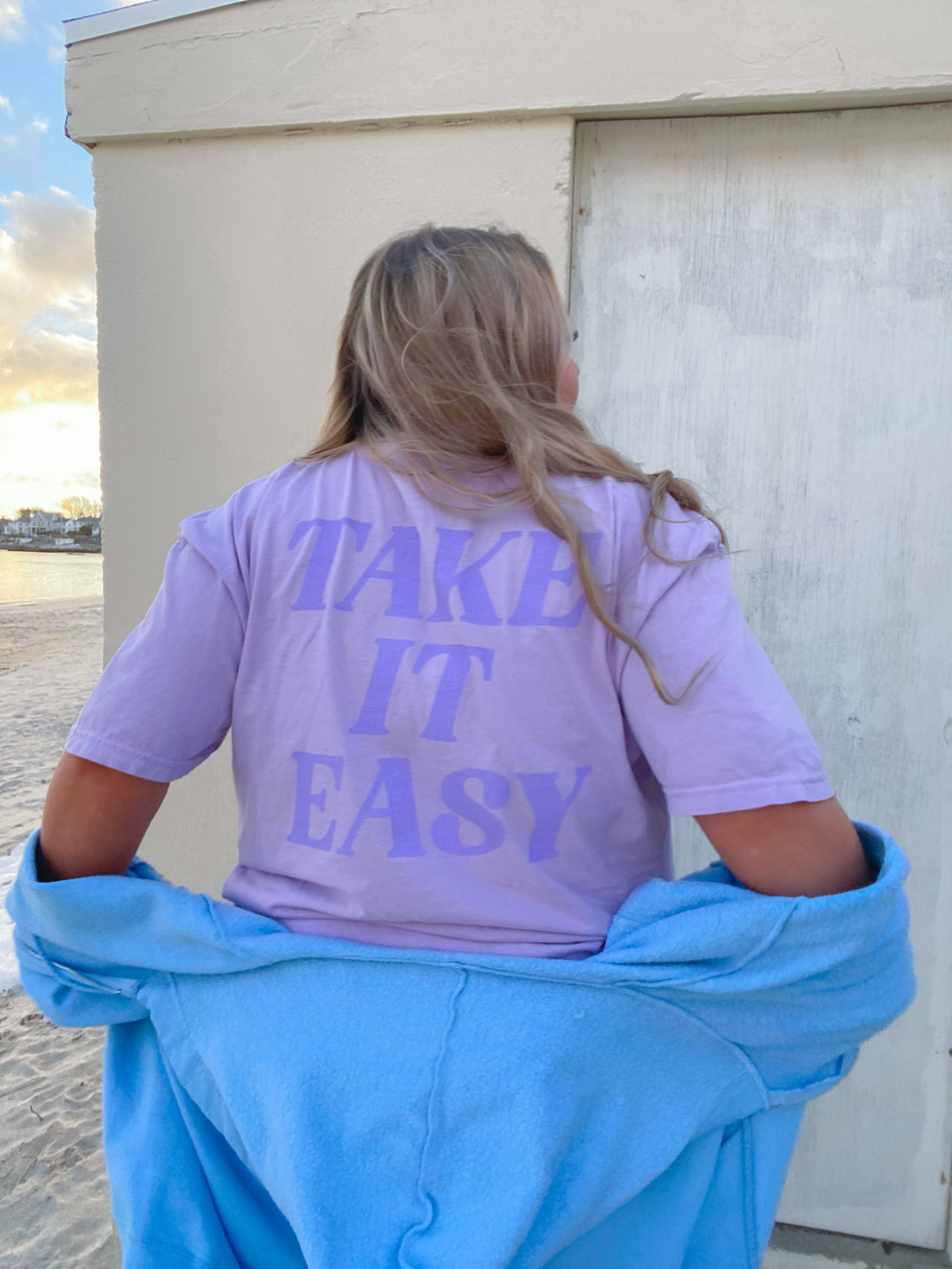 Take It Easy Tee sold by Sunkissed Coconut product image thumbnail 6