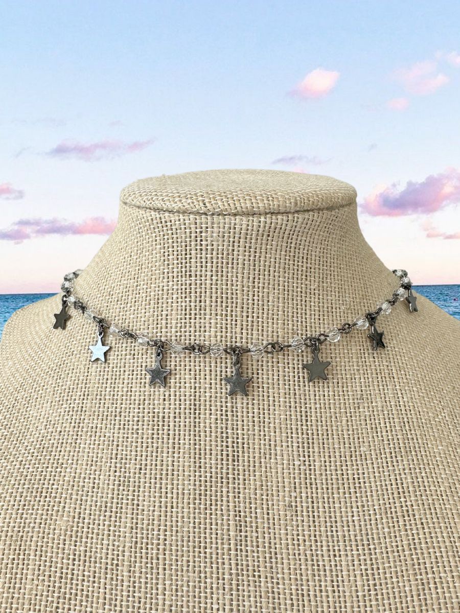 FRIDAY NIGHT LIGHTS STAR CHOKER sold by Sunkissed Coconut