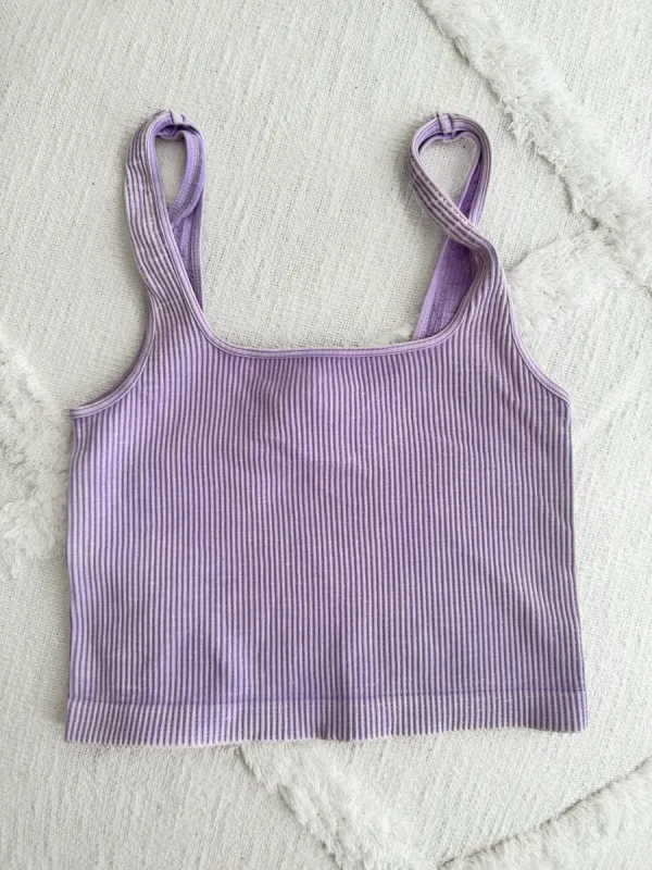 VINTAGE SQUARE NECK CROP TOP sold by Sunkissed Coconut