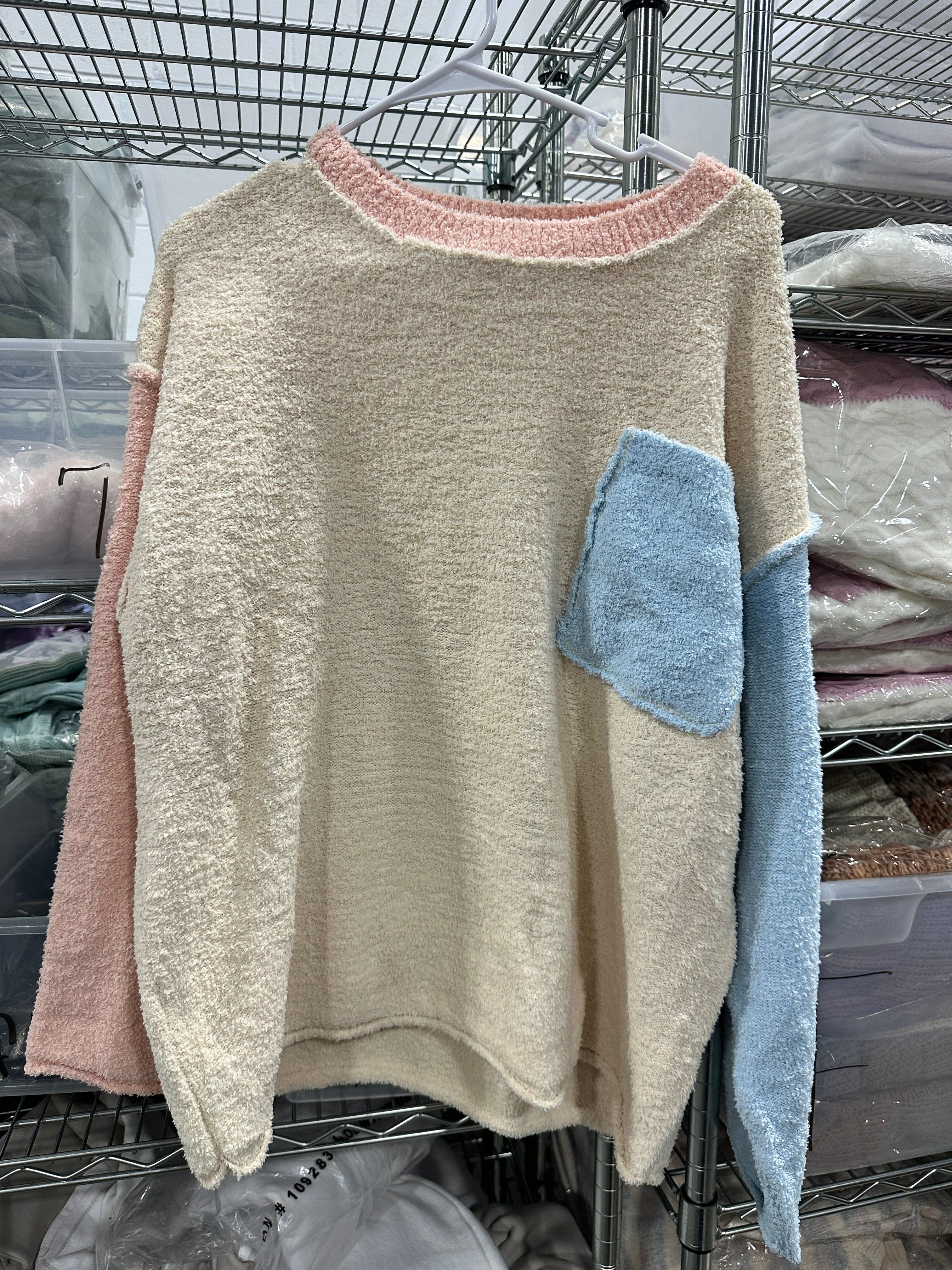 teddy bear fuzzy sweater sold by Sunkissed Coconut