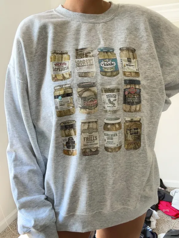 PICKLE JAR SWEATSHIRT sold by Sunkissed Coconut