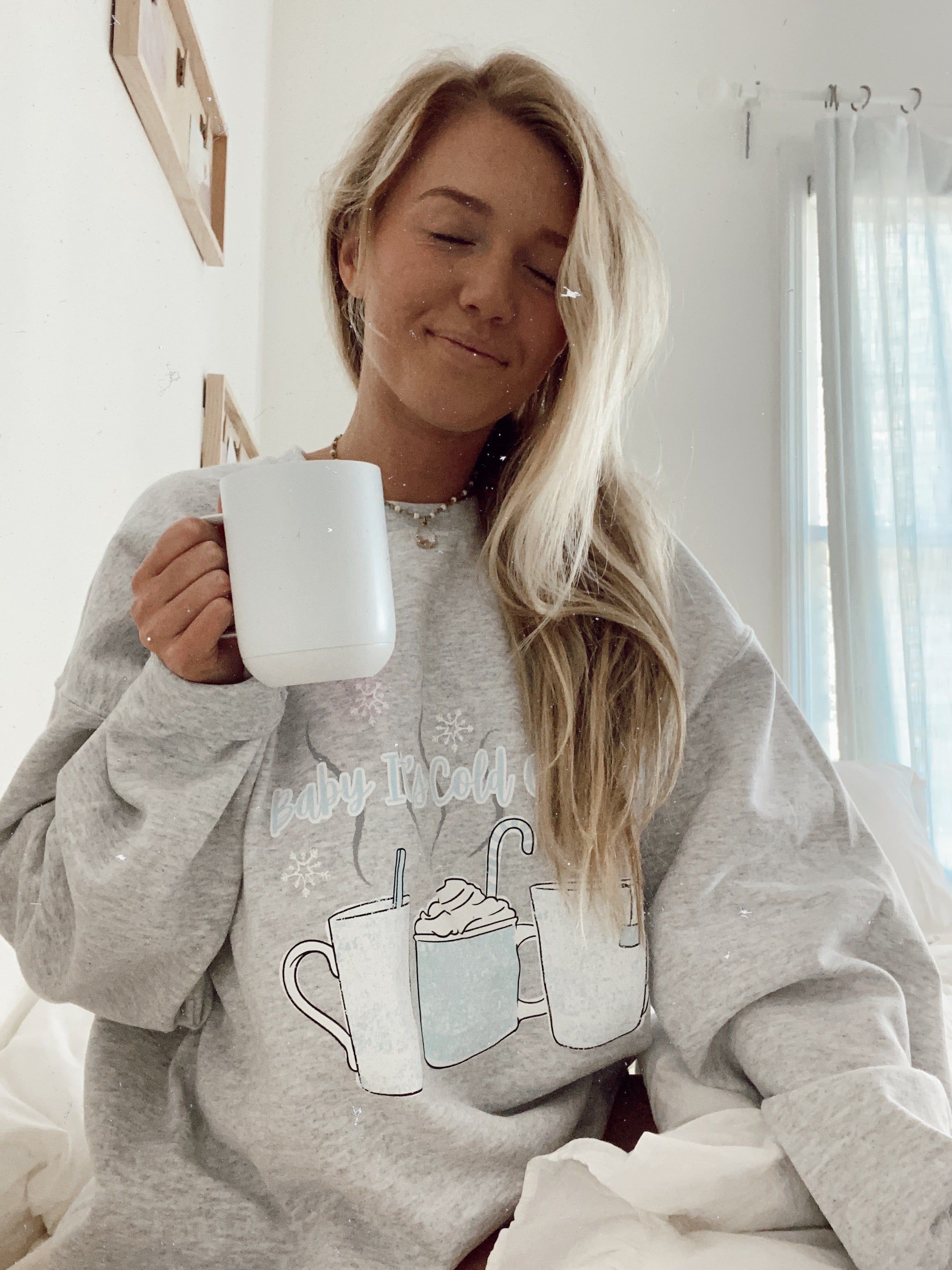 Baby It's Cold Outside Sweatshirt sold by Sunkissed Coconut product image thumbnail 4