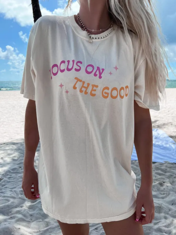 Focus On The Good Things Tee sold by Sunkissed Coconut