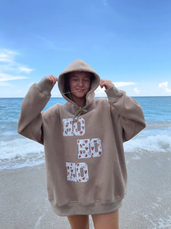 Cappuccino Reindeer Hoodie sold by Sunkissed Coconut