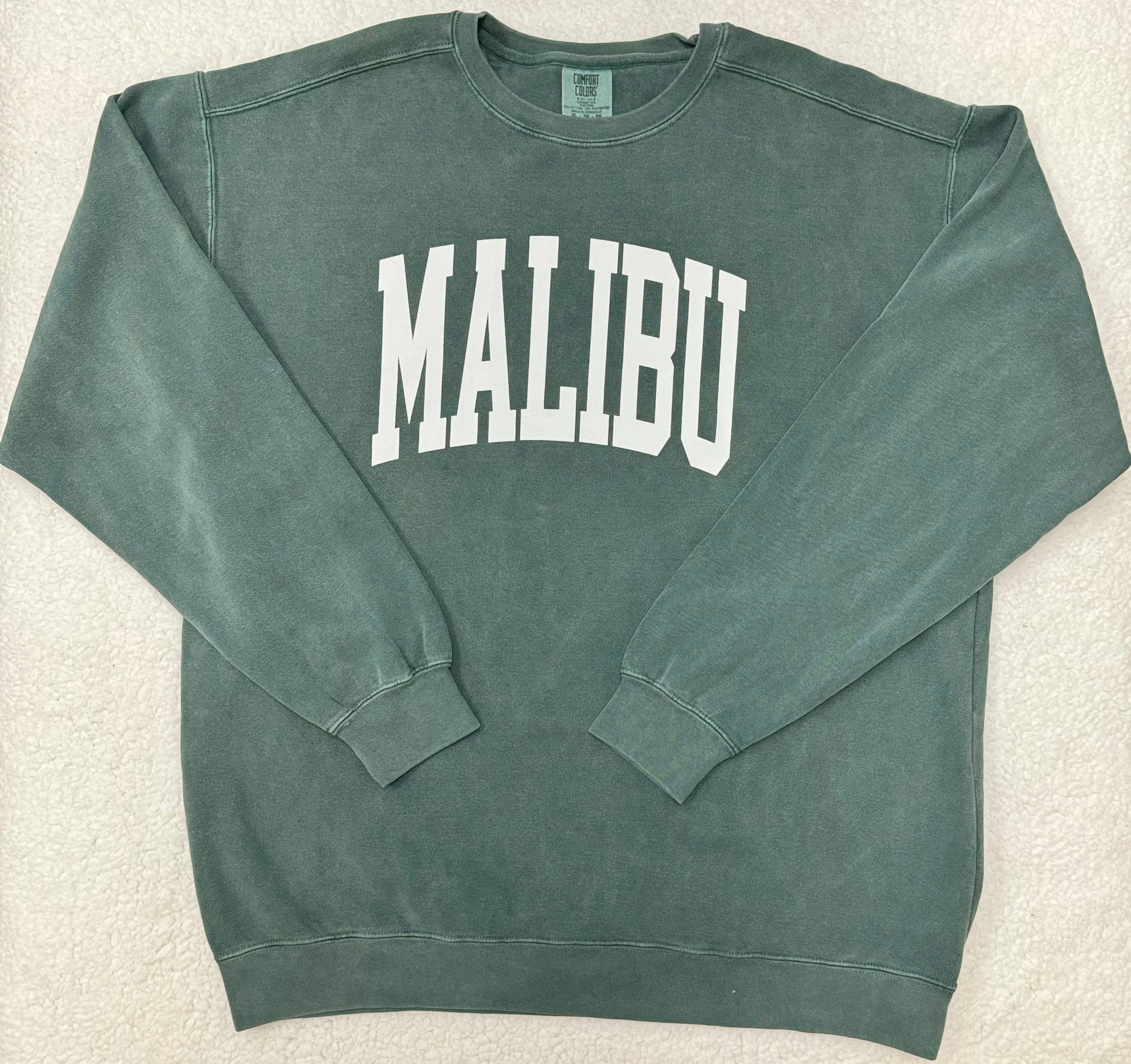 (size XL) Malibu Comfort Colors Sweatshirt sold by Sunkissed Coconut product image thumbnail 2