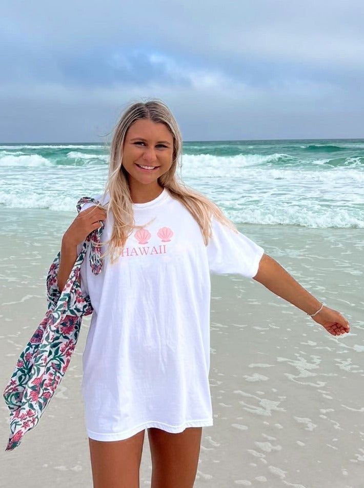 Everyday Hawaii Seashell Tee sold by Sunkissed Coconut product image thumbnail 3