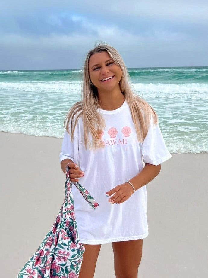 Everyday Hawaii Seashell Tee sold by Sunkissed Coconut product image thumbnail 2