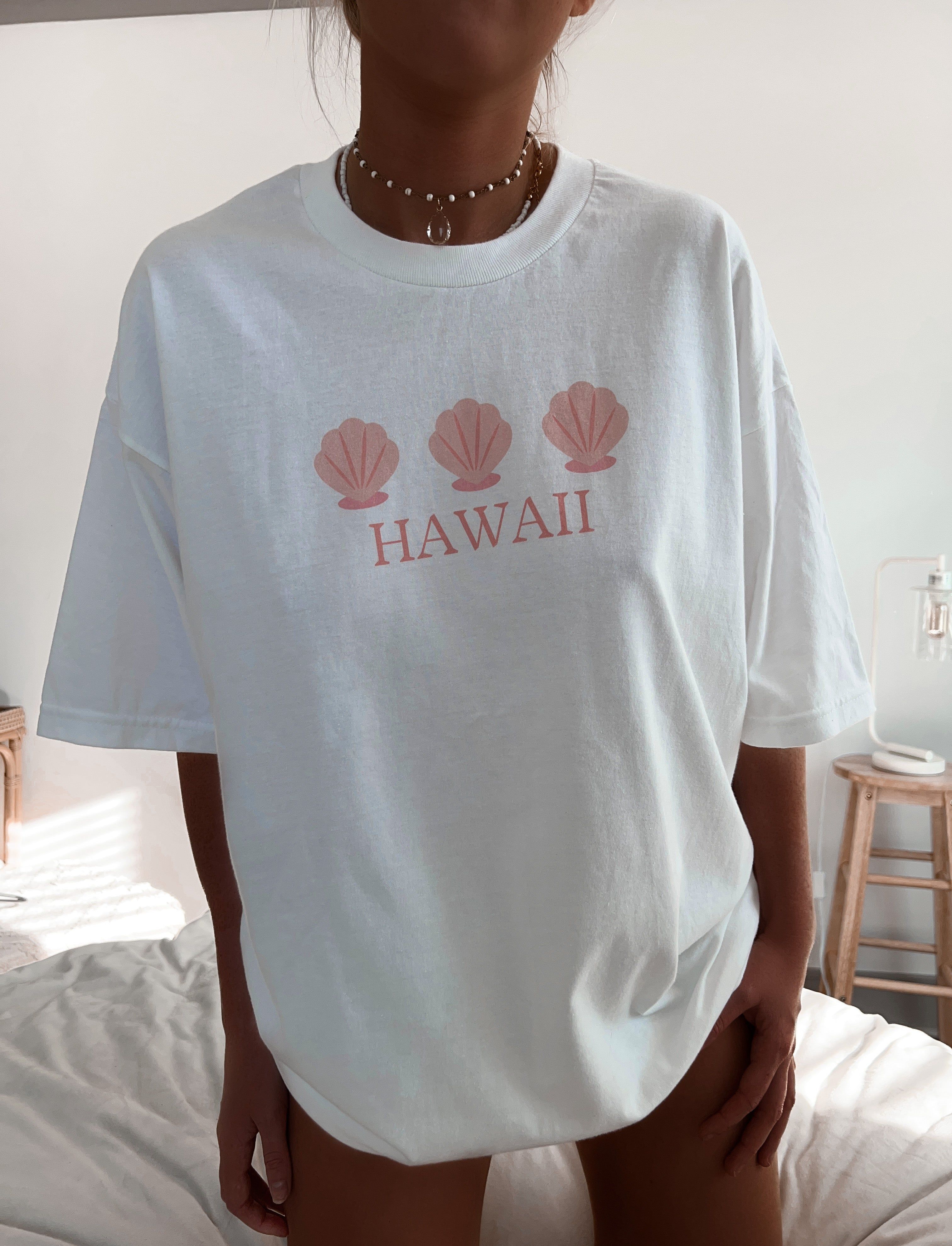 Everyday Hawaii Seashell Tee sold by Sunkissed Coconut