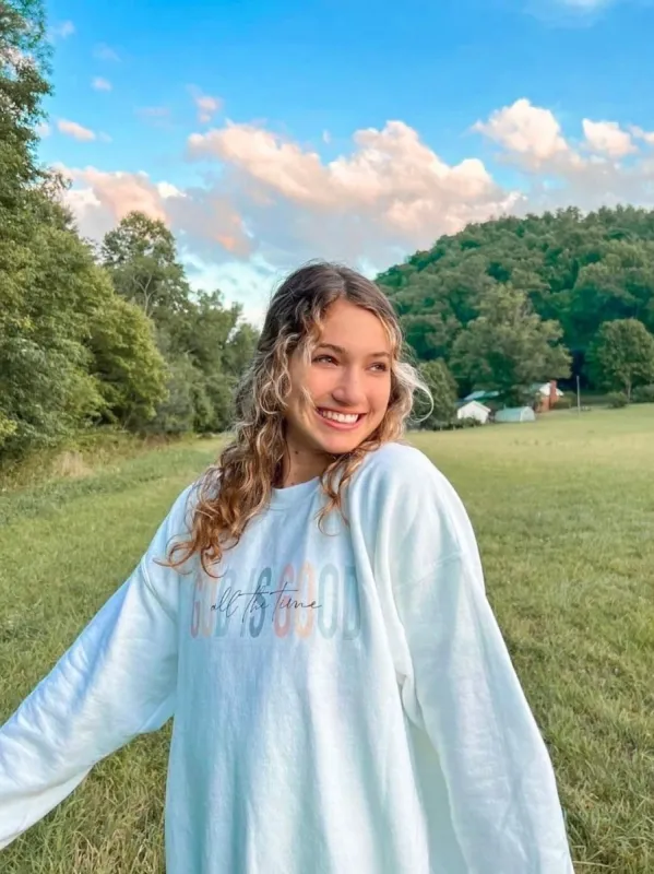 God Is Good Sweatshirt sold by Sunkissed Coconut