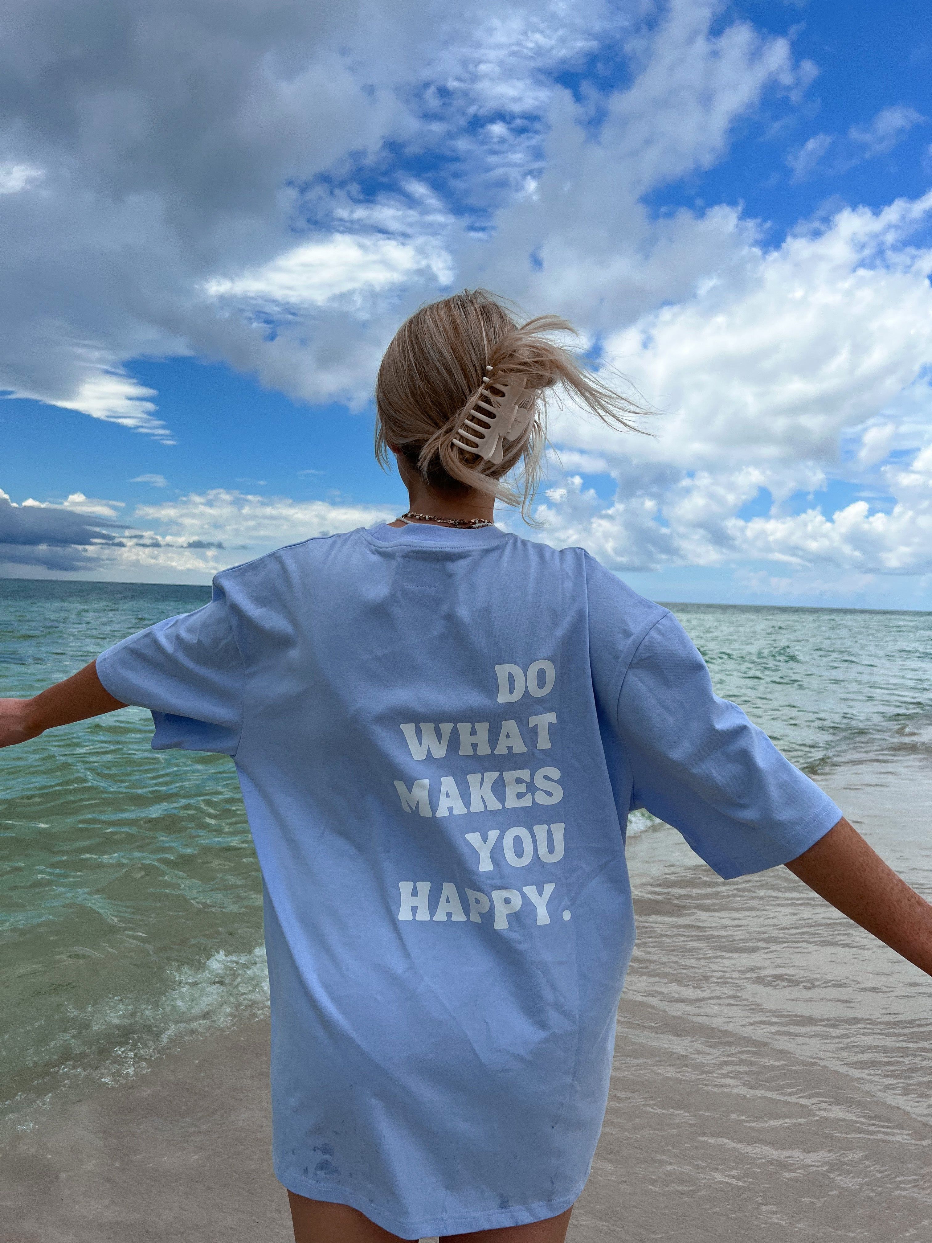Do What Makes You Happy Tee sold by Sunkissed Coconut product image thumbnail 5