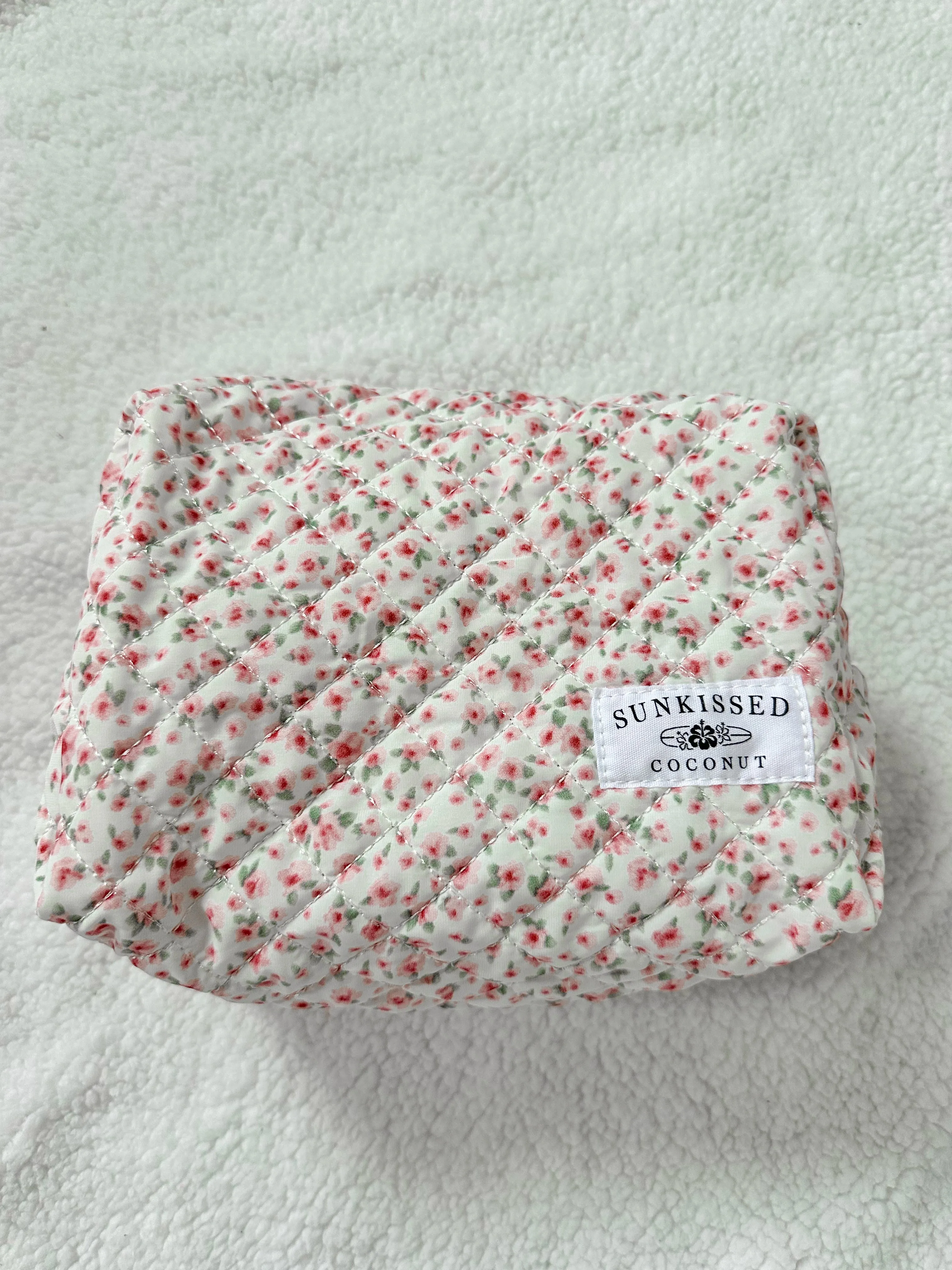 Large Miley Quilted Handmade Travel Bag sold by Sunkissed Coconut