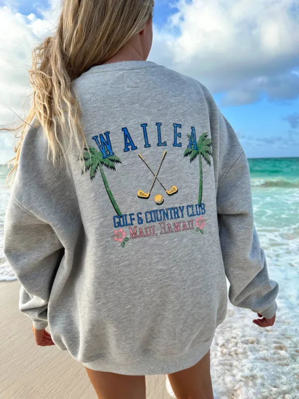 WAILEA SWEATSHIRT sold by Sunkissed Coconut