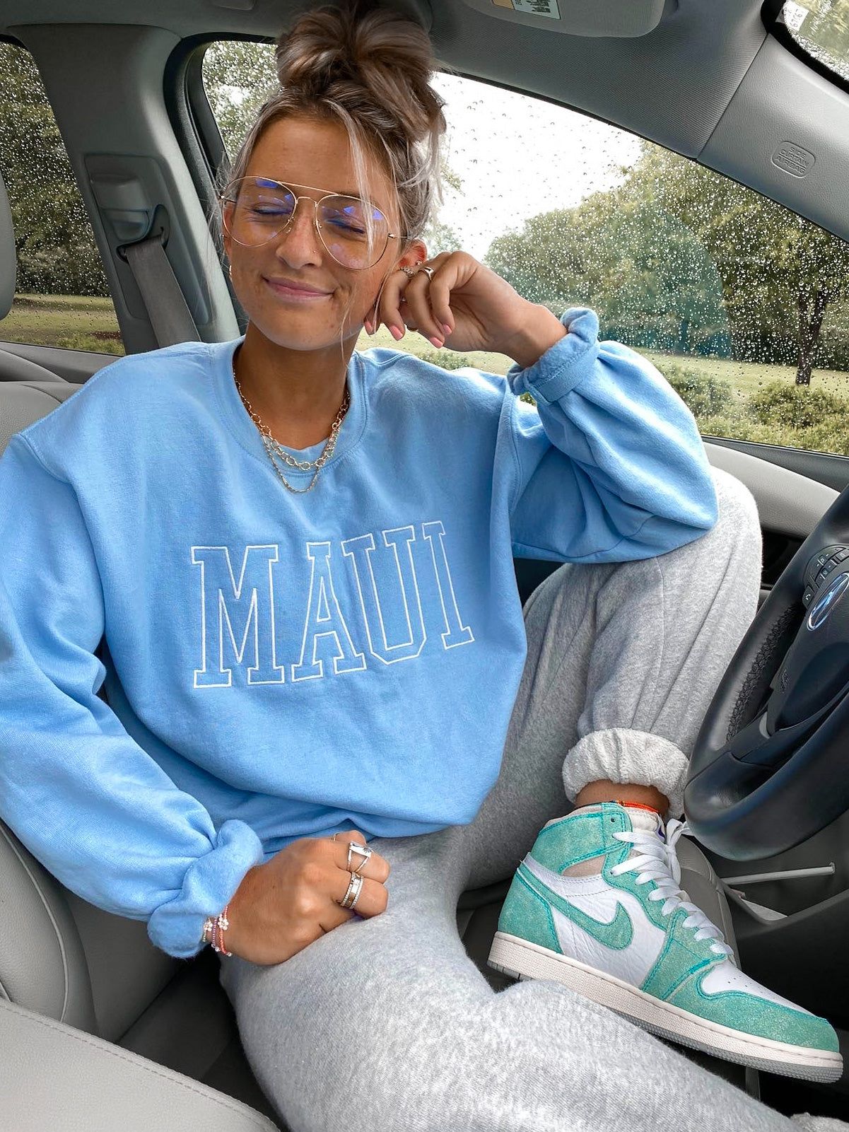 Embroider Maui Sweatshirt sold by Sunkissed Coconut product image thumbnail 15