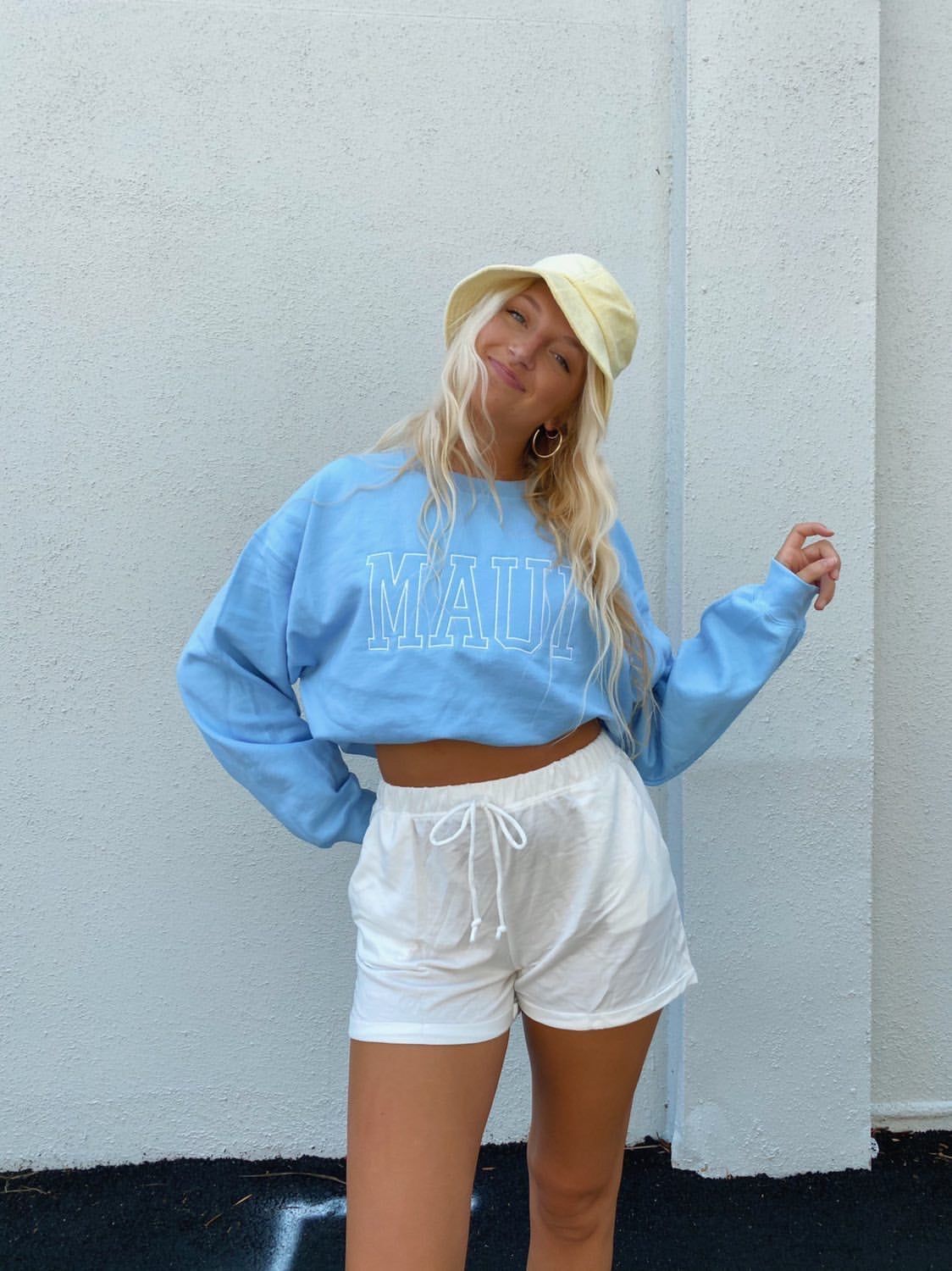 Embroider Maui Sweatshirt sold by Sunkissed Coconut product image thumbnail 8