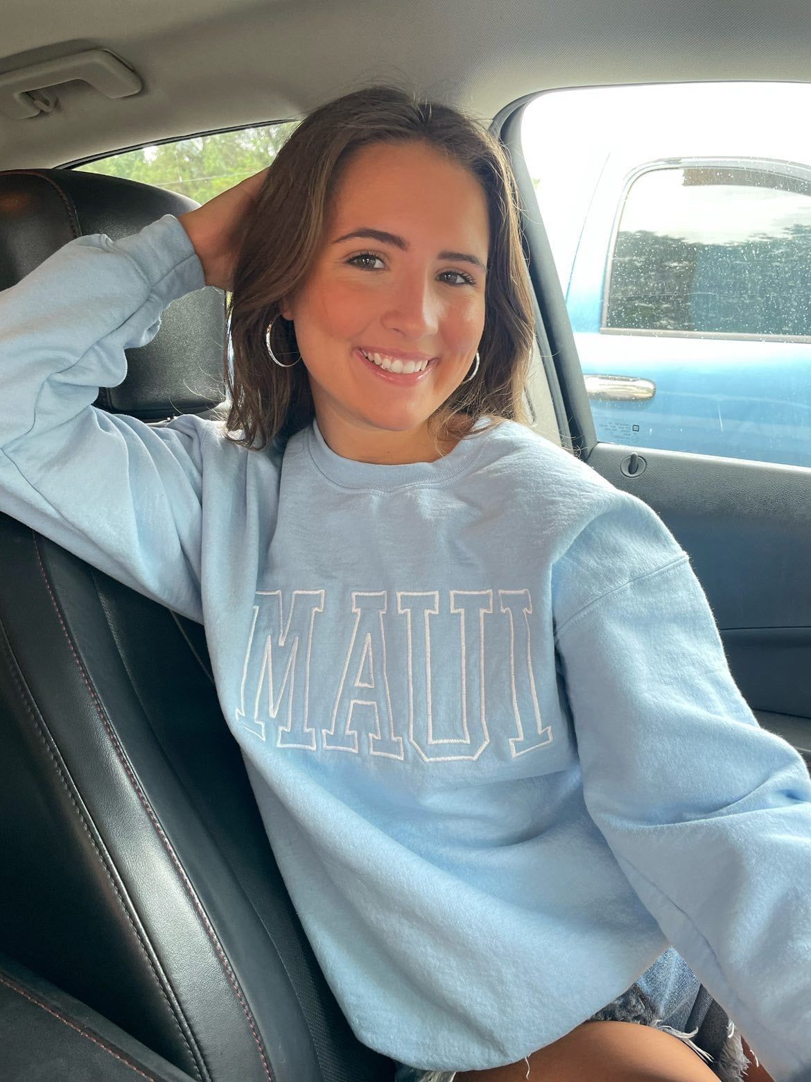 Embroider Maui Sweatshirt sold by Sunkissed Coconut product image thumbnail 16