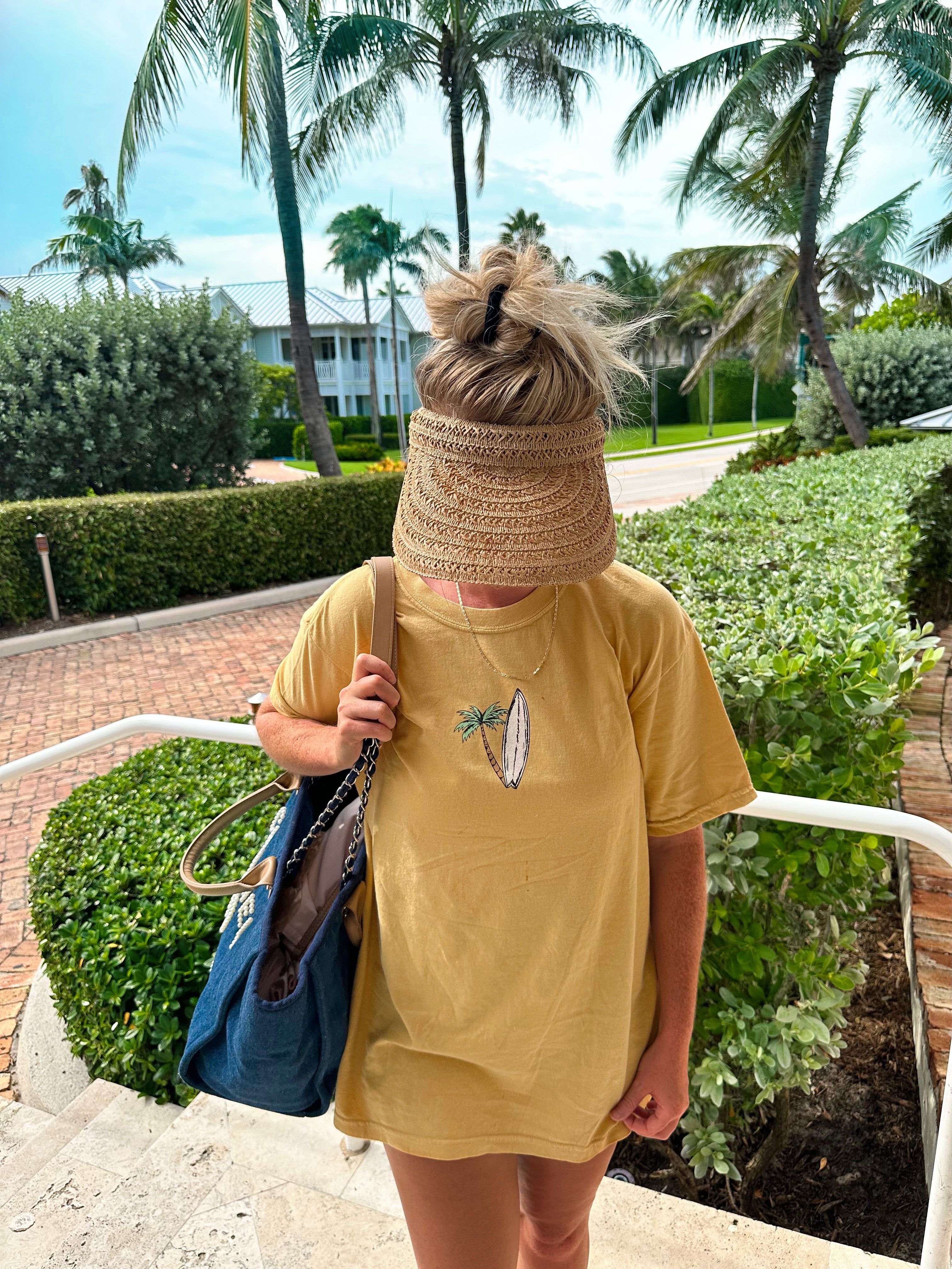 Yellow Surfboard Tee sold by Sunkissed Coconut product image thumbnail 2