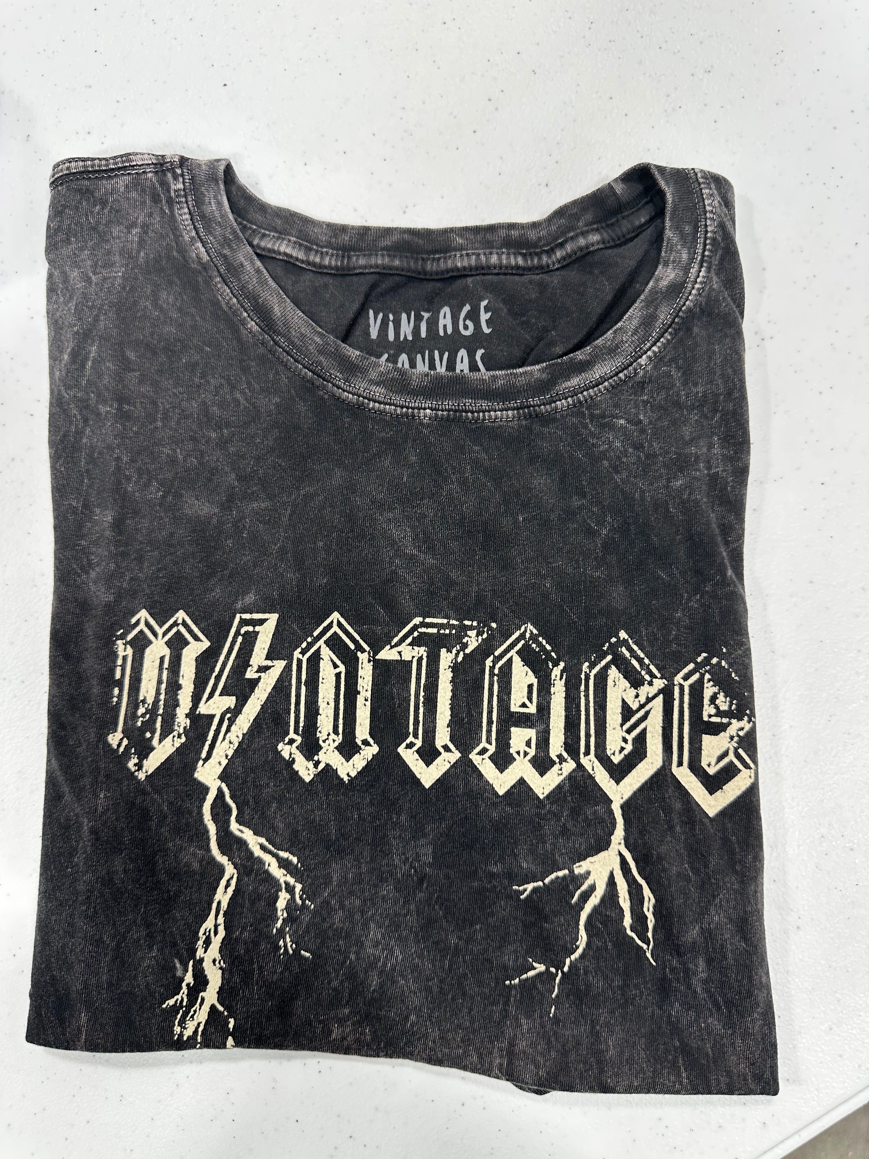 vintage lightening bolt tee sold by Sunkissed Coconut